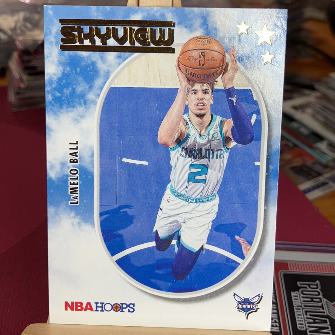 2023-24 Panini Playbook LaMelo Ball 可积累!!!【小卡代卖】天空特卡 黄蜂 拉梅洛 鲍尔 三球 球队建队基石 当家球星 卡品如图