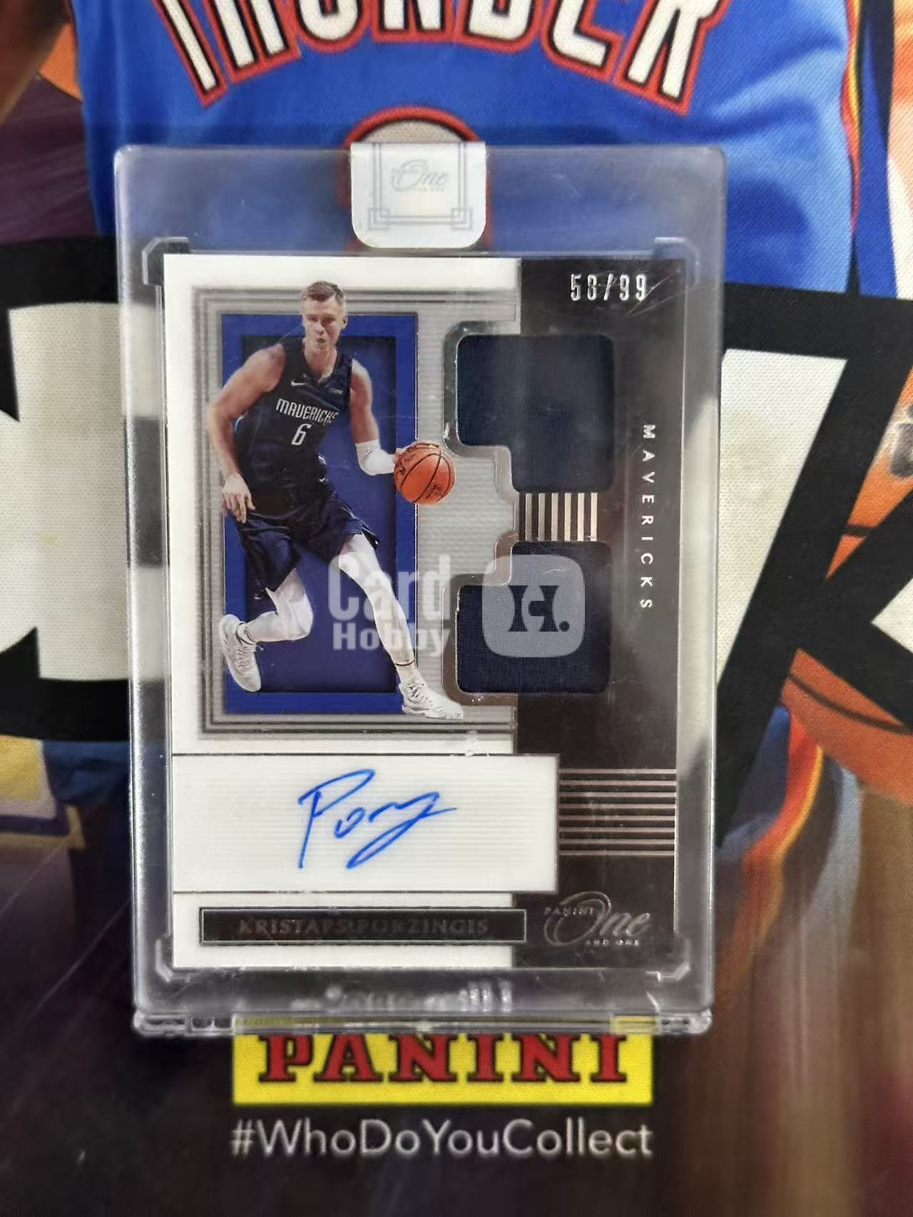 2019-20 Panini One and One Kristaps Porzingis 【小猪包代卖】99编 元年 波尔津吉斯 JA 双窗 原封砖 签字 卡签 物料 球衣