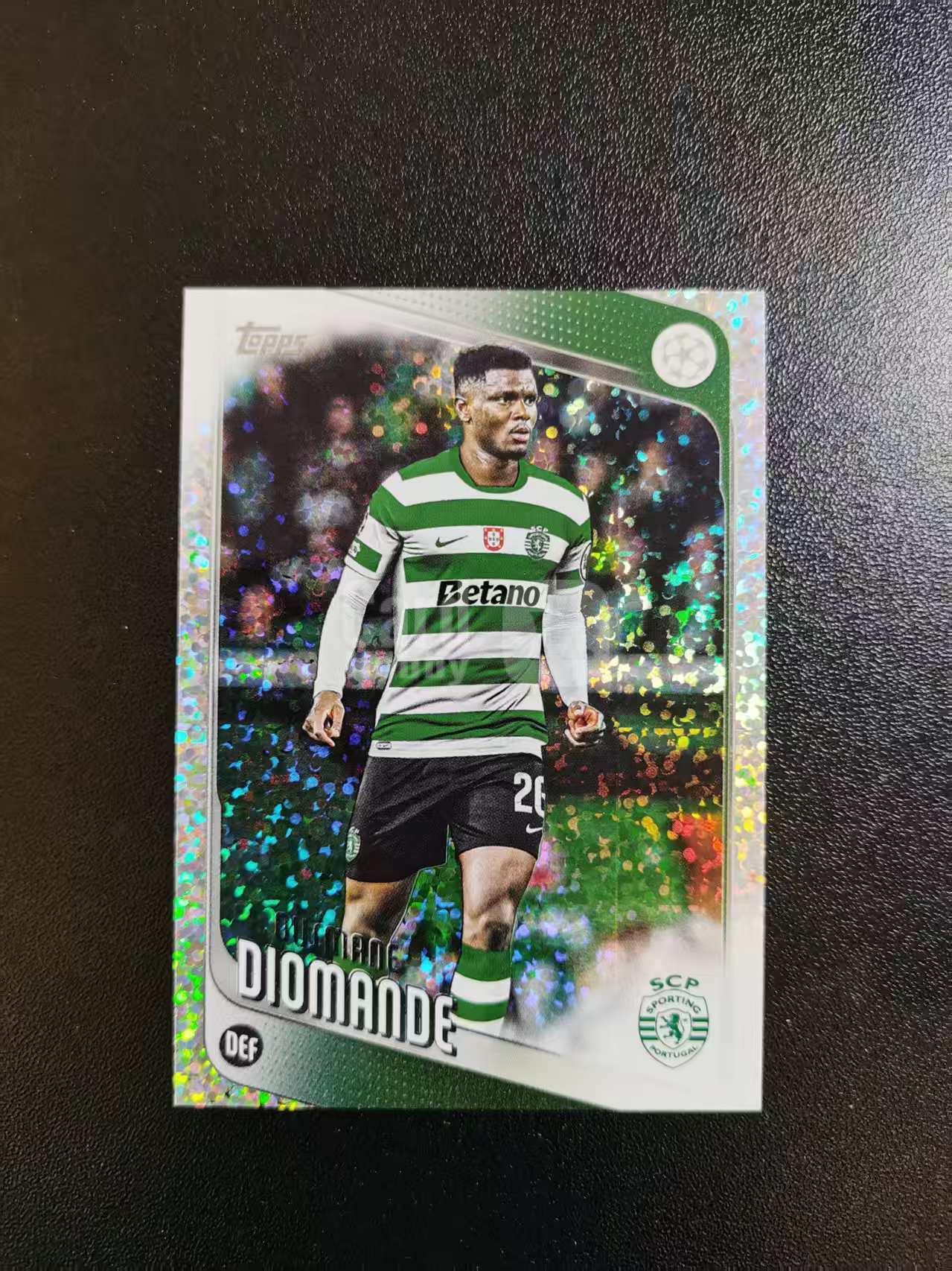 2023 Topps Topps Ousmane Diomande 奥斯曼・迪奥曼德 葡萄牙体育 银碎闪折 欧冠 收藏凑套 卡品如图 免费代拍AKR
