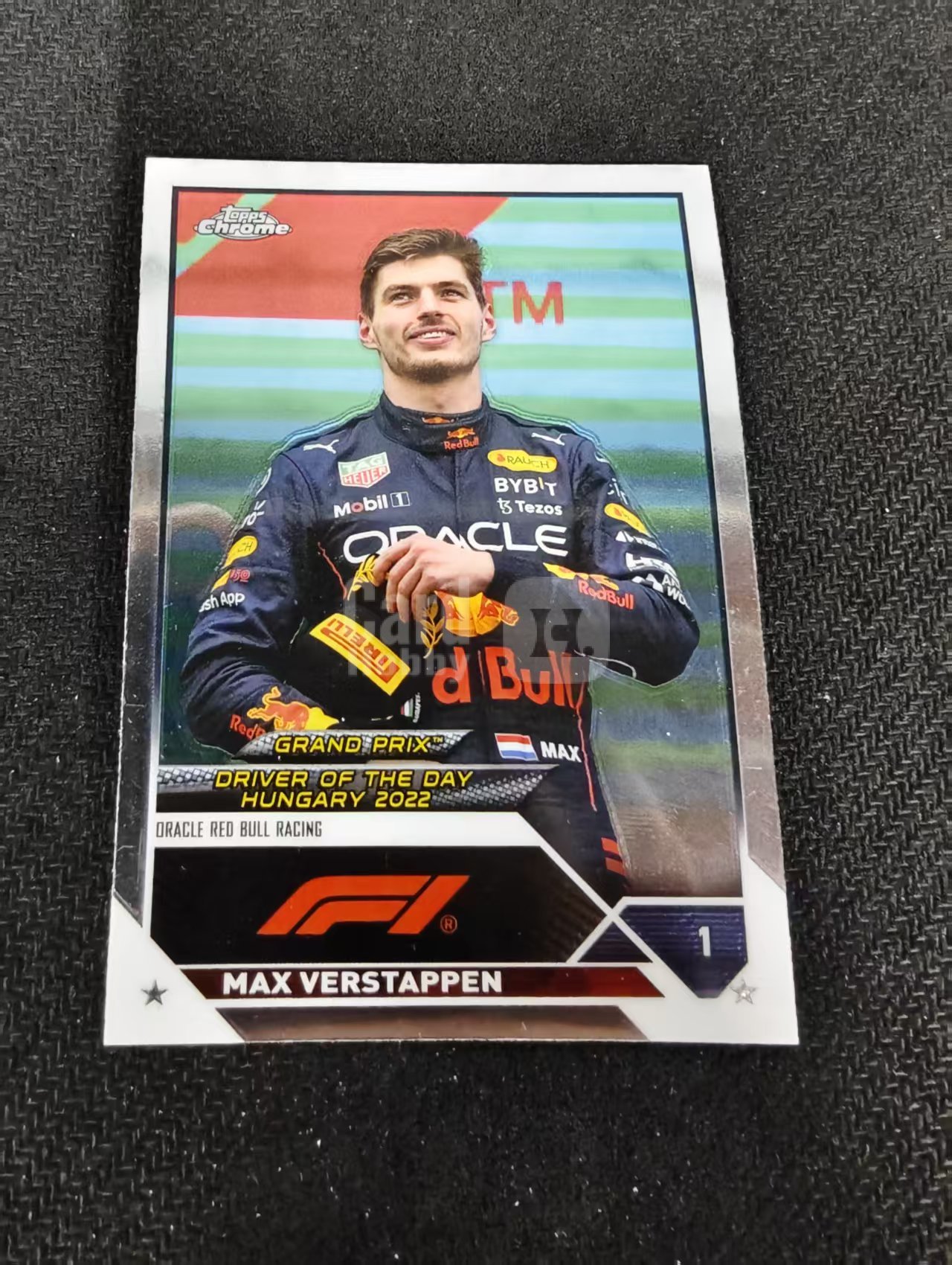 2023 Topps Chrome F1 Max Verstappen 维斯塔潘 红牛 划痕 边角瑕疵 #178