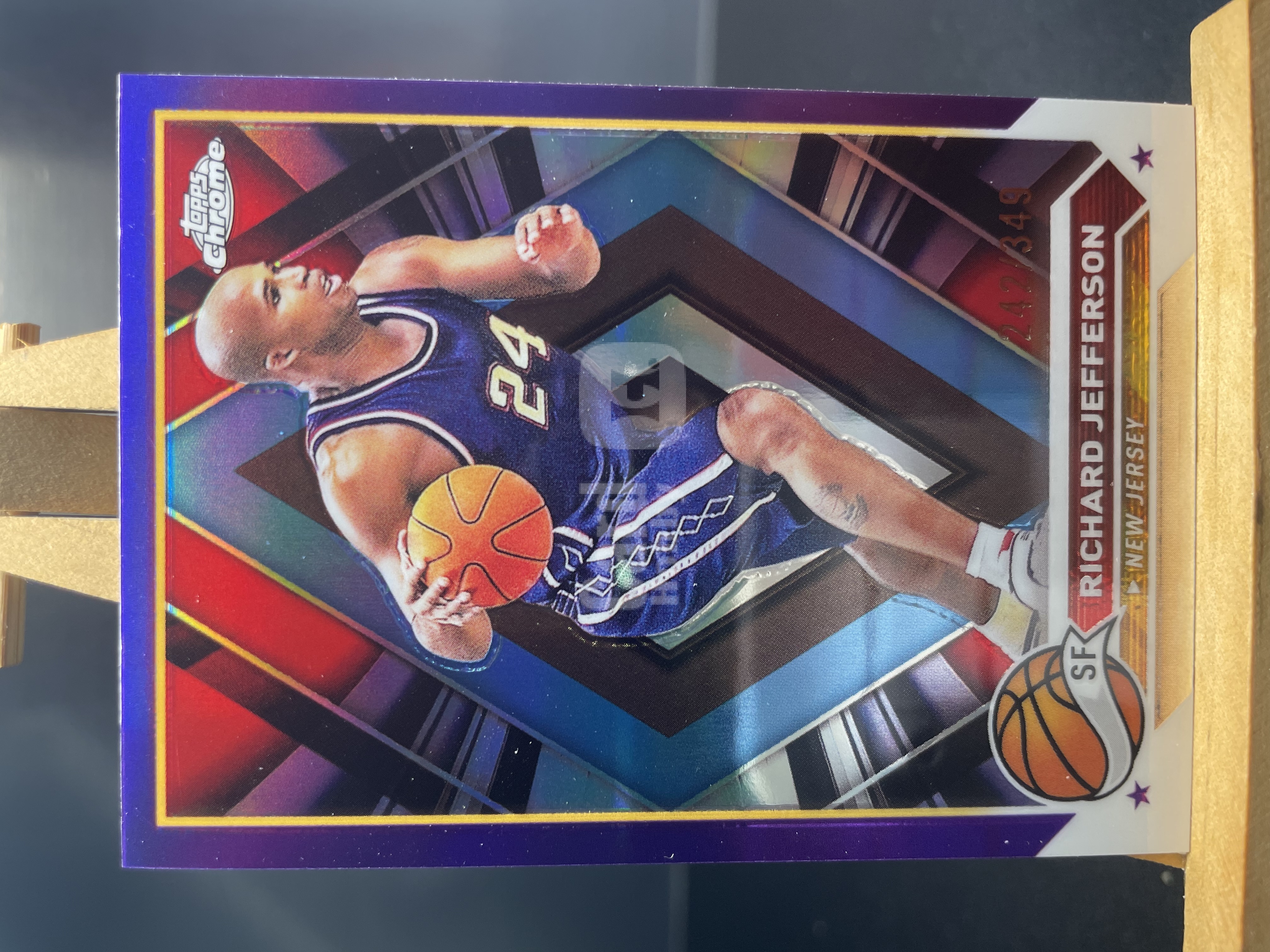 (B6) 2024 TOPPS 折射 */349编 理查德 杰弗森 近期大热球星 卡品如图 !!!