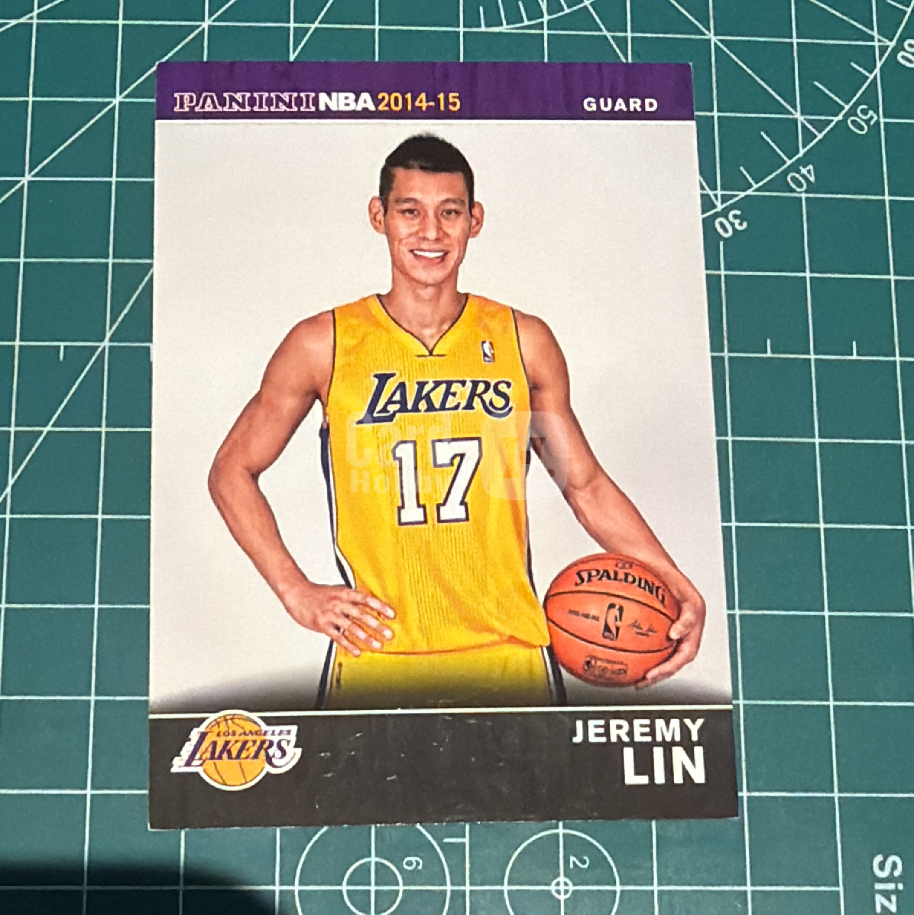2014-15 Panini S.p.A Jeremy Lin 中雅图/中亚图 林书豪 老卡 绝版卡 稀有Base