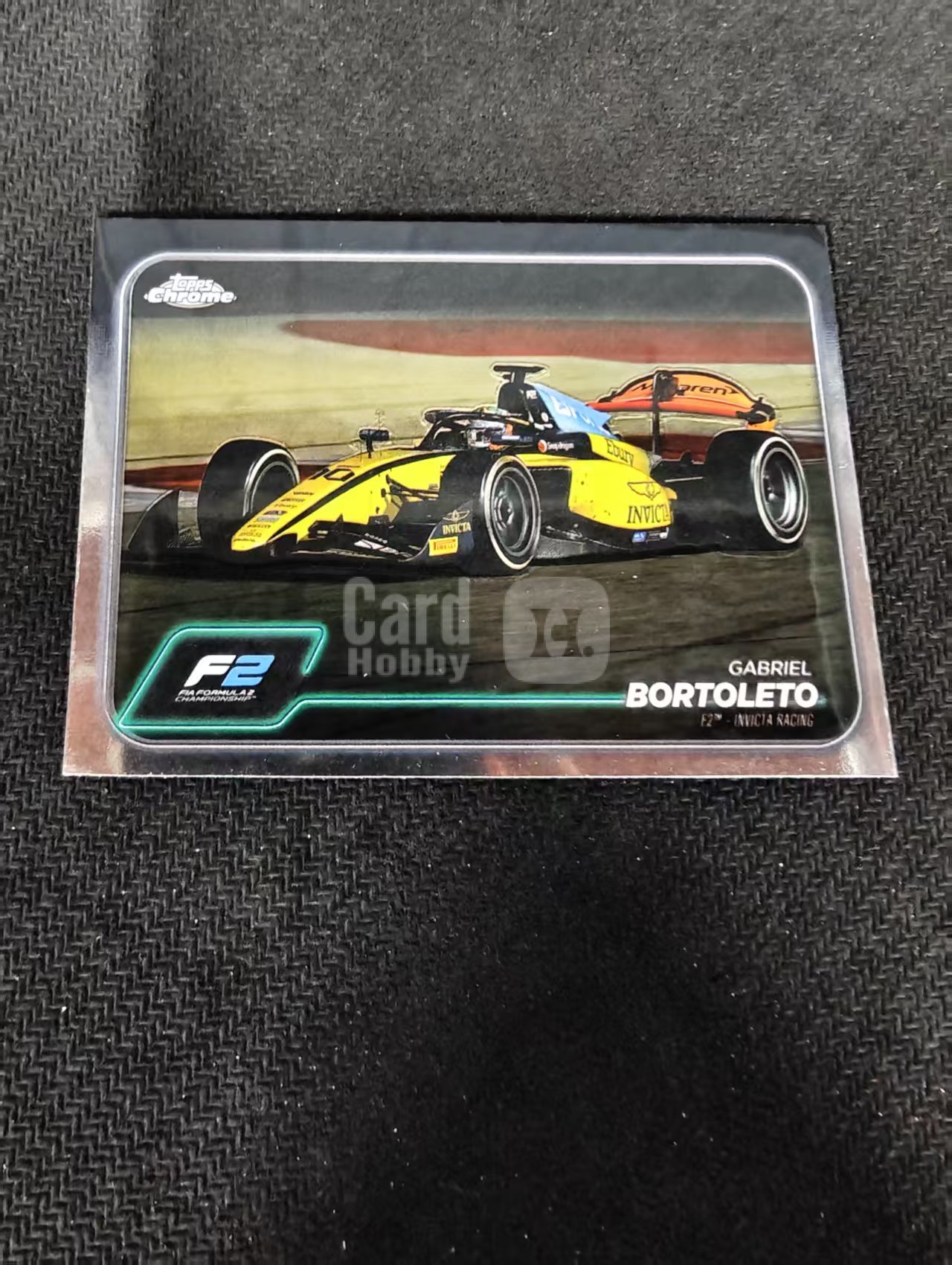 2024 Topps Chrome F1 Gabriel Bortoleto 加布里埃尔 博托莱托 F2 划痕 边角瑕疵 #100