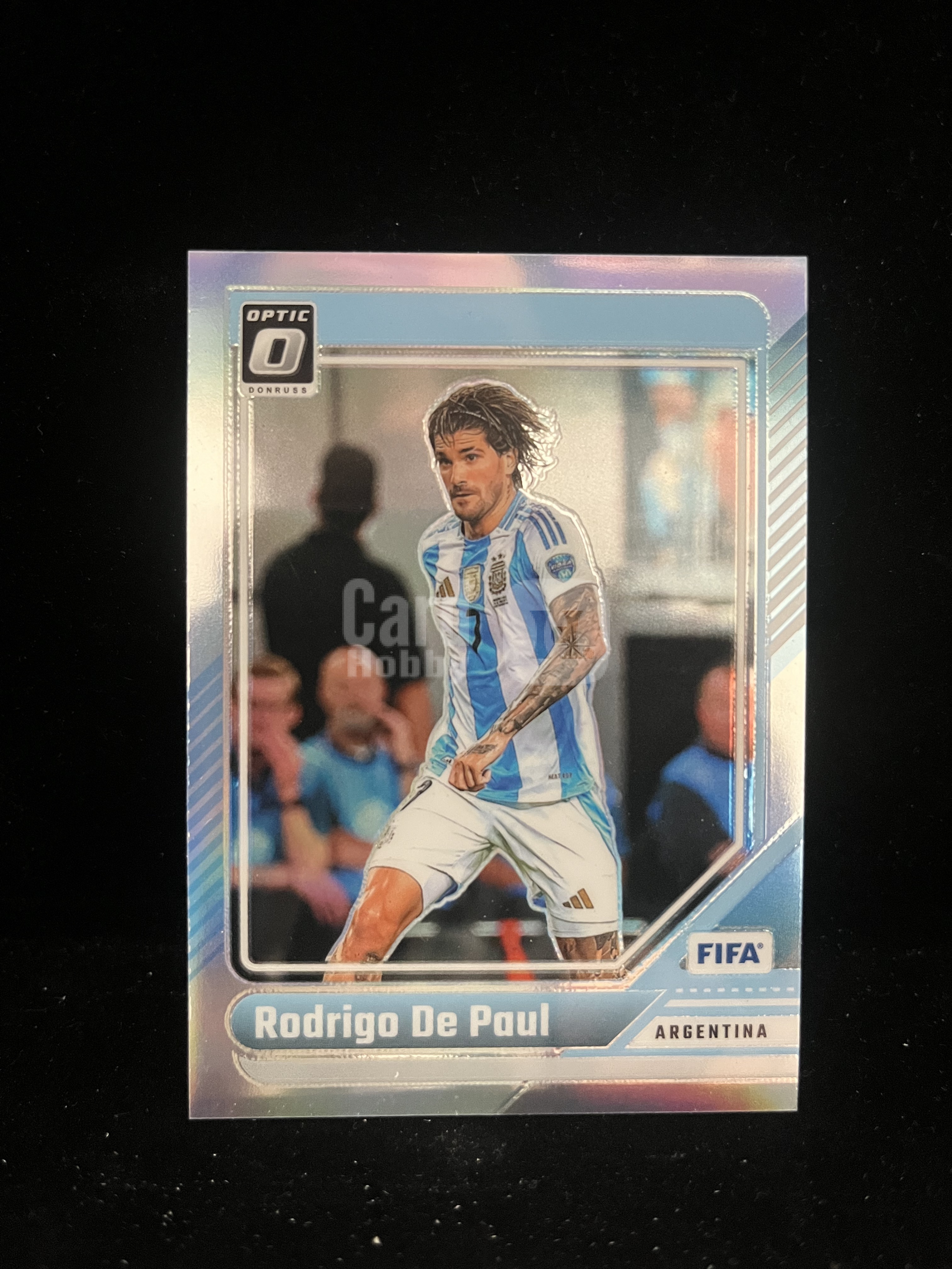 免费代拍 2024 Optic光学 FIFA 德保罗 Rodrigo De Paul 银棱镜折 卡品如图#D019