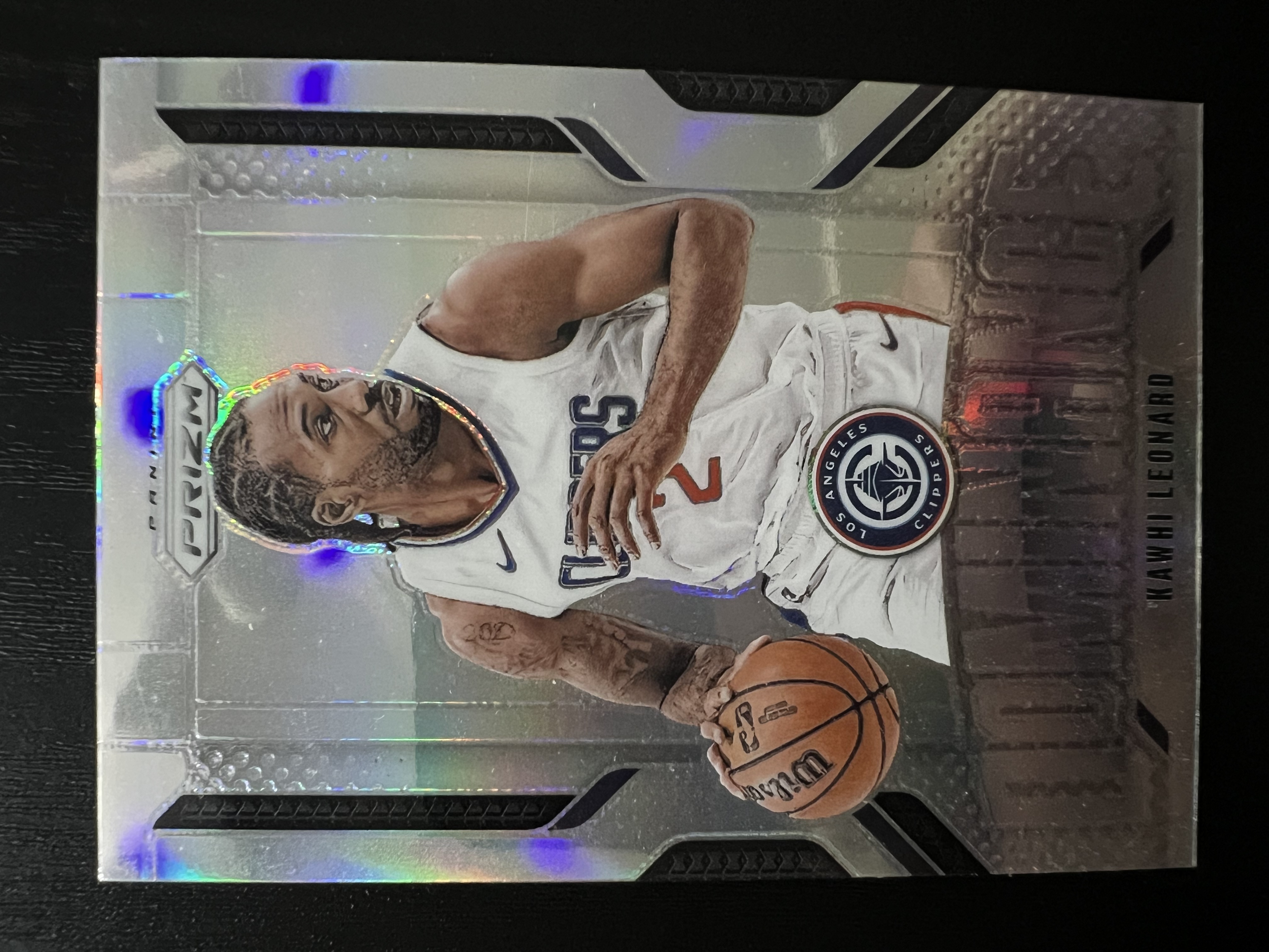 2024-25 Panini Prizm Kawhi Leonard 卡哇伊伦纳德 快船 银折 PZ (QYANG-A10)收藏凑套 卡品如图 免费代拍