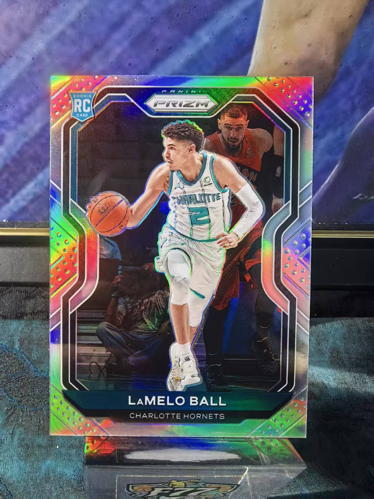2020-21 Panini Prizm LaMelo Ball Pz 黄蜂 新秀RC 拉梅洛 鲍尔 三球 银折 正银折 base 值得珍藏 凑套 微瑕 收藏必备 狗夏