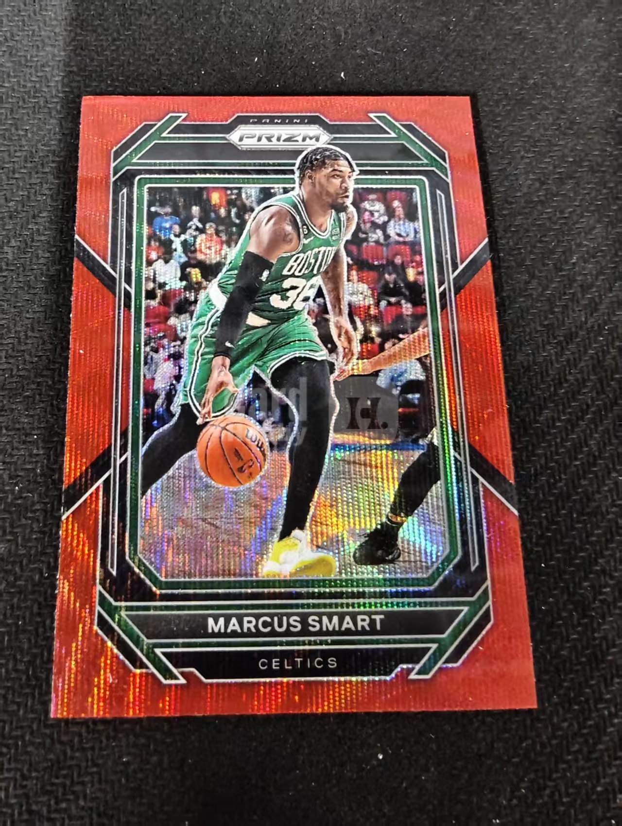 2022-23 Panini Prizm Marcus Smart 马库斯 斯马特 凯尔特人 红波纹 PZ 划痕 边角瑕疵 #3
