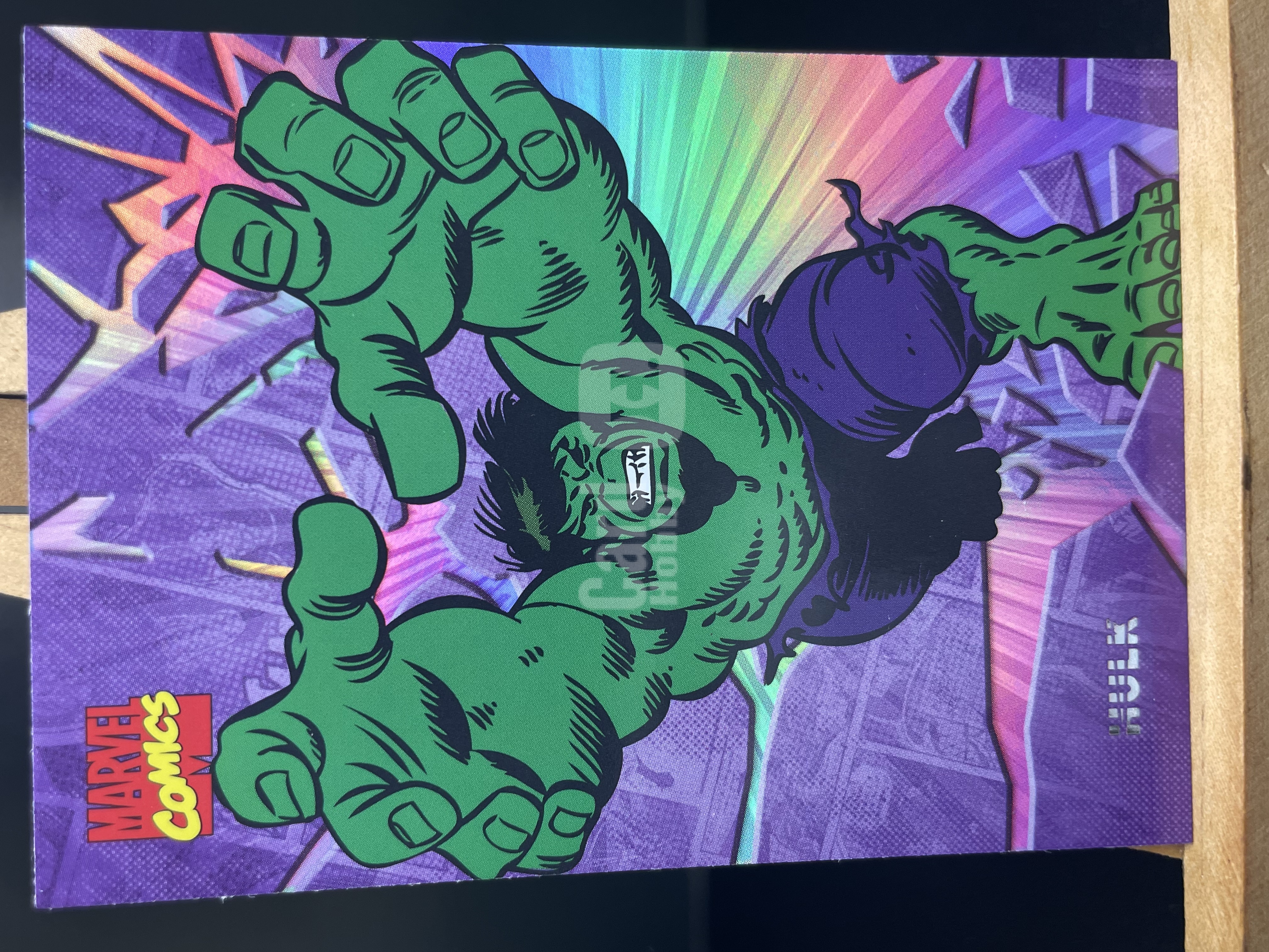 (T2)2023 漫威 FINDNG CARD MARVEL 折射 绿巨人 浩克 实卡好看 收藏凑套必备 卡品如图 !!!