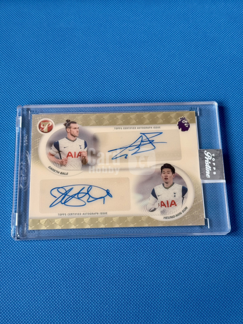 2026 Topps Pristine 英超太古 HEUNG-MIN SON 孙兴慜 Gareth Bale 加雷斯 贝尔 1/1编 双签 签字 原封砖 ofo 一编一  亚洲一哥 热刺 Korea 韩国 威尔士 Wales 传奇 超低编