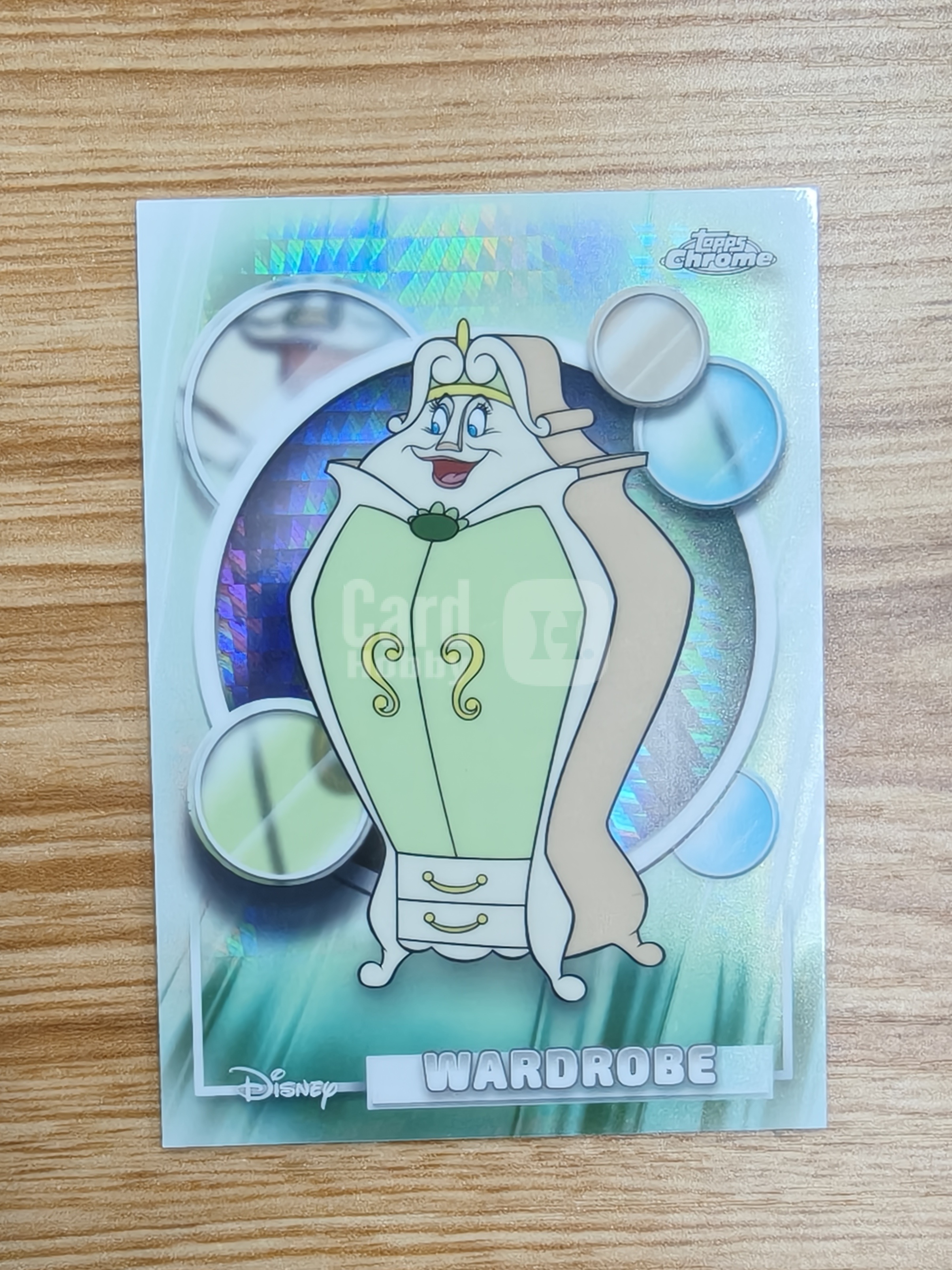 2026 topps chrom Marvel (MCU) Disney 迪士尼 Wardrobe 衣柜夫人 美女与野兽 银折 点点折 漫威可评psa bgs 海贼王 宝可梦tcg通行品