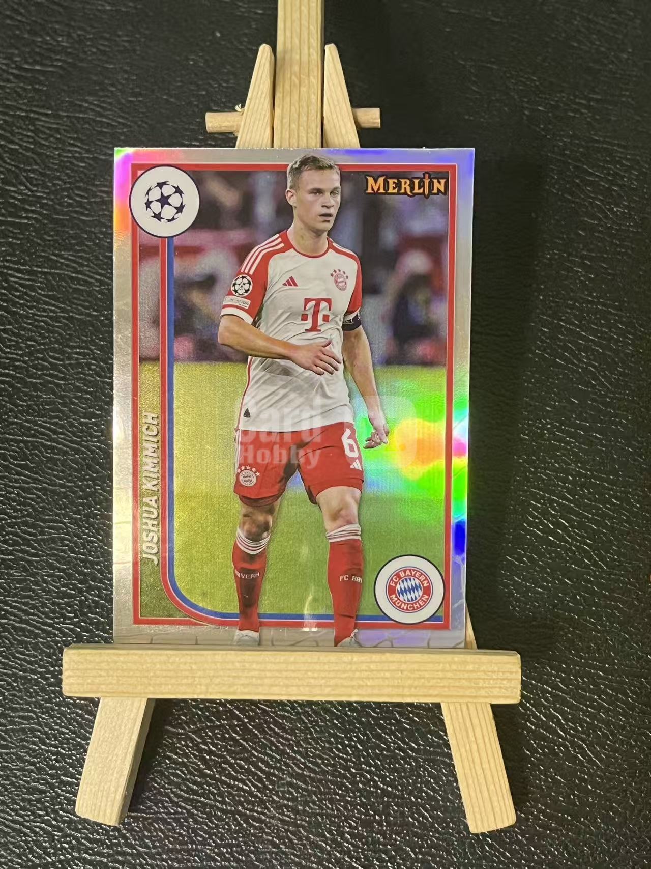 2024 Topps merlin joshua kimmich 基米希 拜仁 梅林 银折 欧冠 实卡精美 卡品如图 LA-3