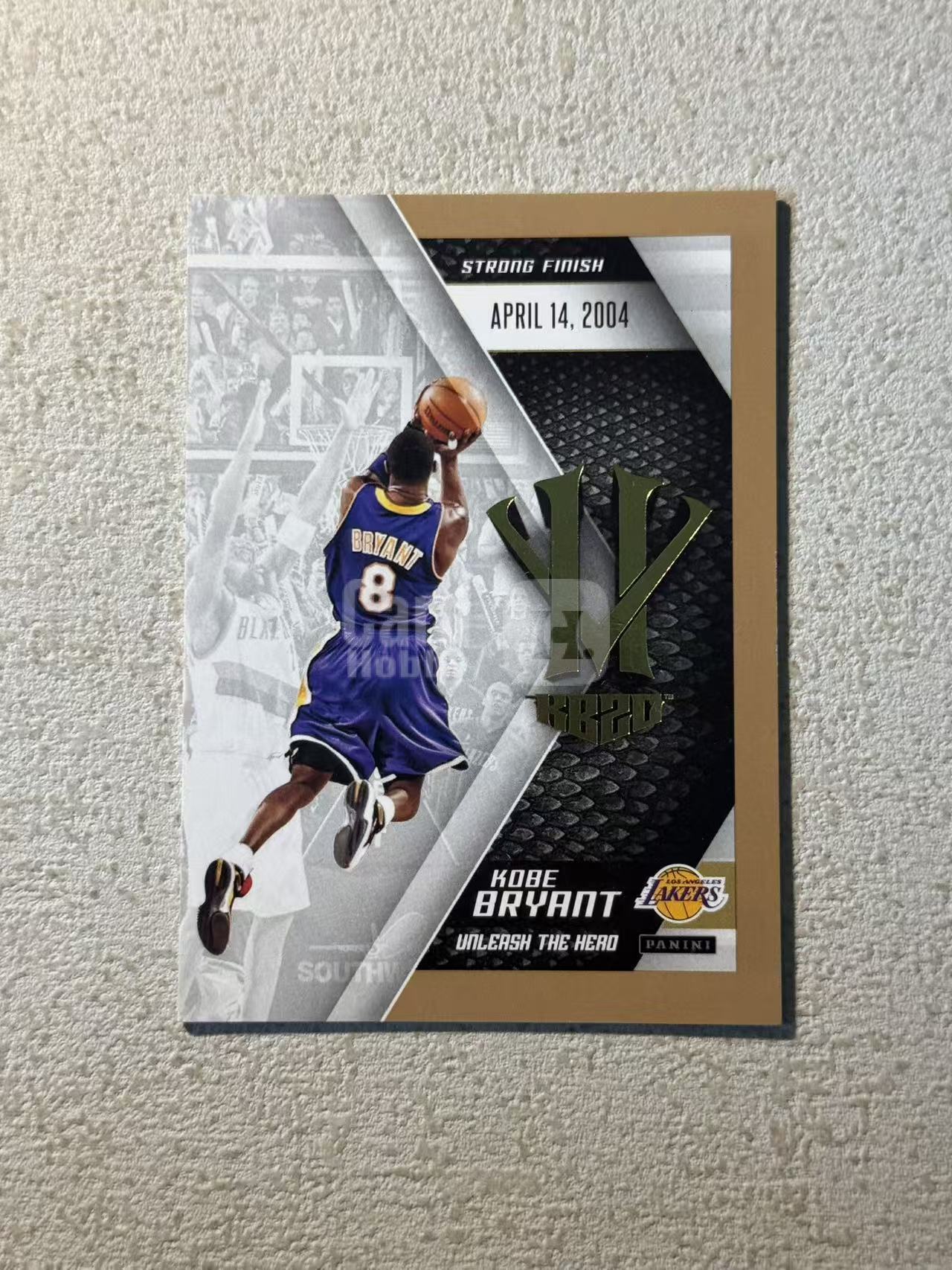 2015 Panini nba Kobe Bryant 湖人 科比 布莱恩特 恶棍天使 特卡 sp 经典选图 老卡微瑕 收藏必备