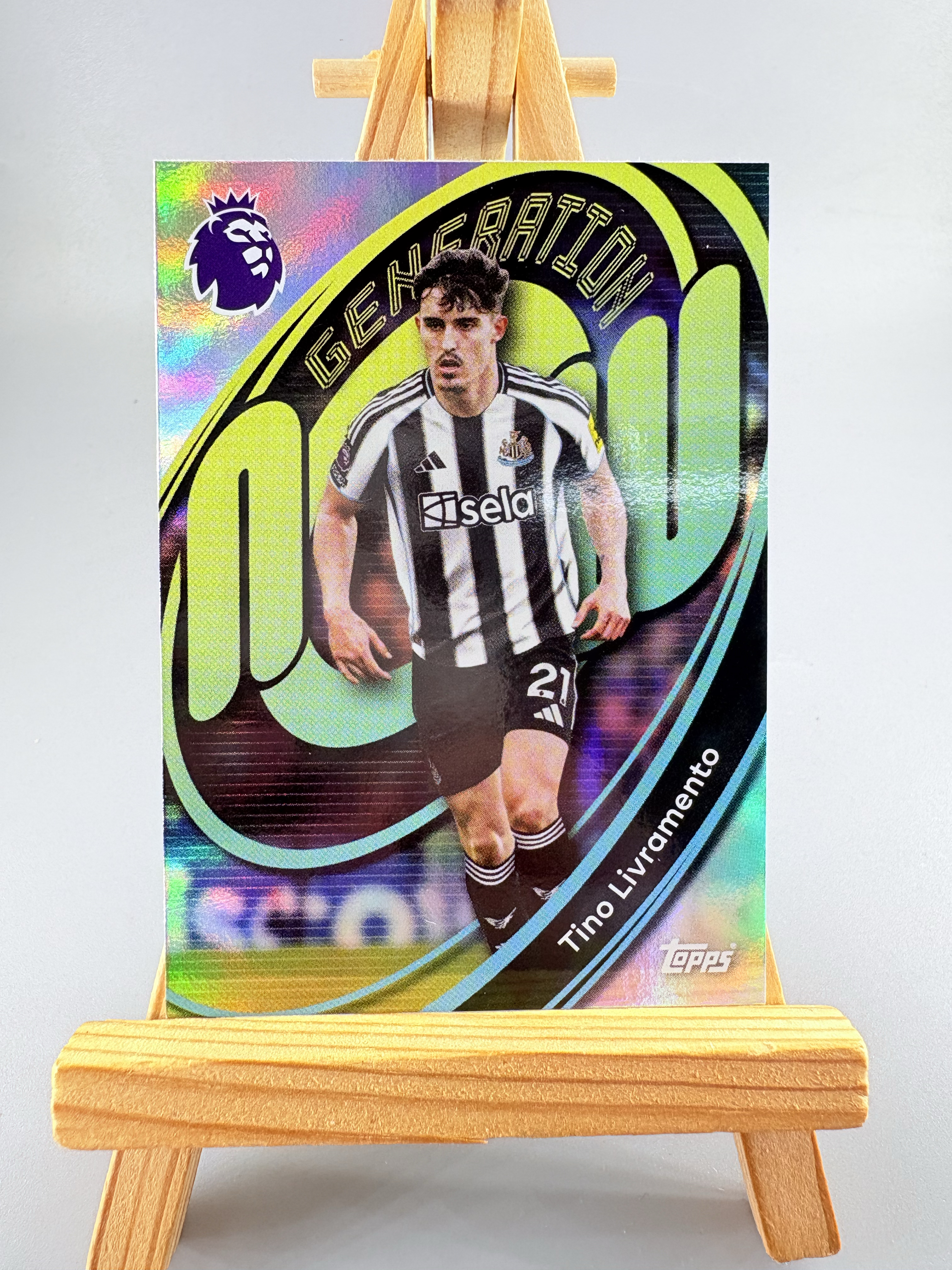 2025 Topps Premier Timo Livramento 【缪斯代拍】利弗拉门托 纽卡 英格兰 英超 折射 特卡 卡品如图afc123