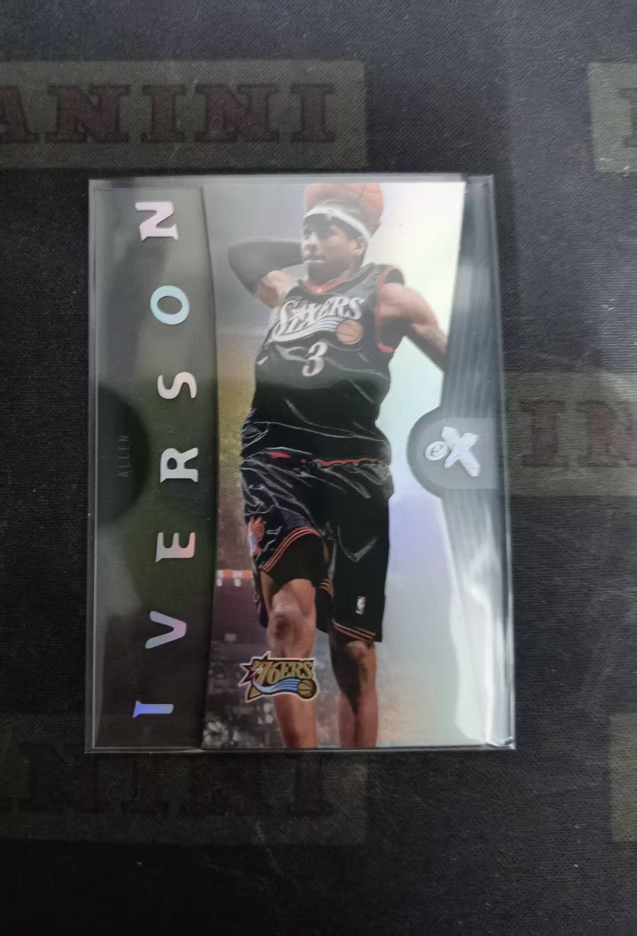 【DLDL拍卖】2006-07 Fleer EX Allen lverson 艾佛森【卡边角表面见图】
