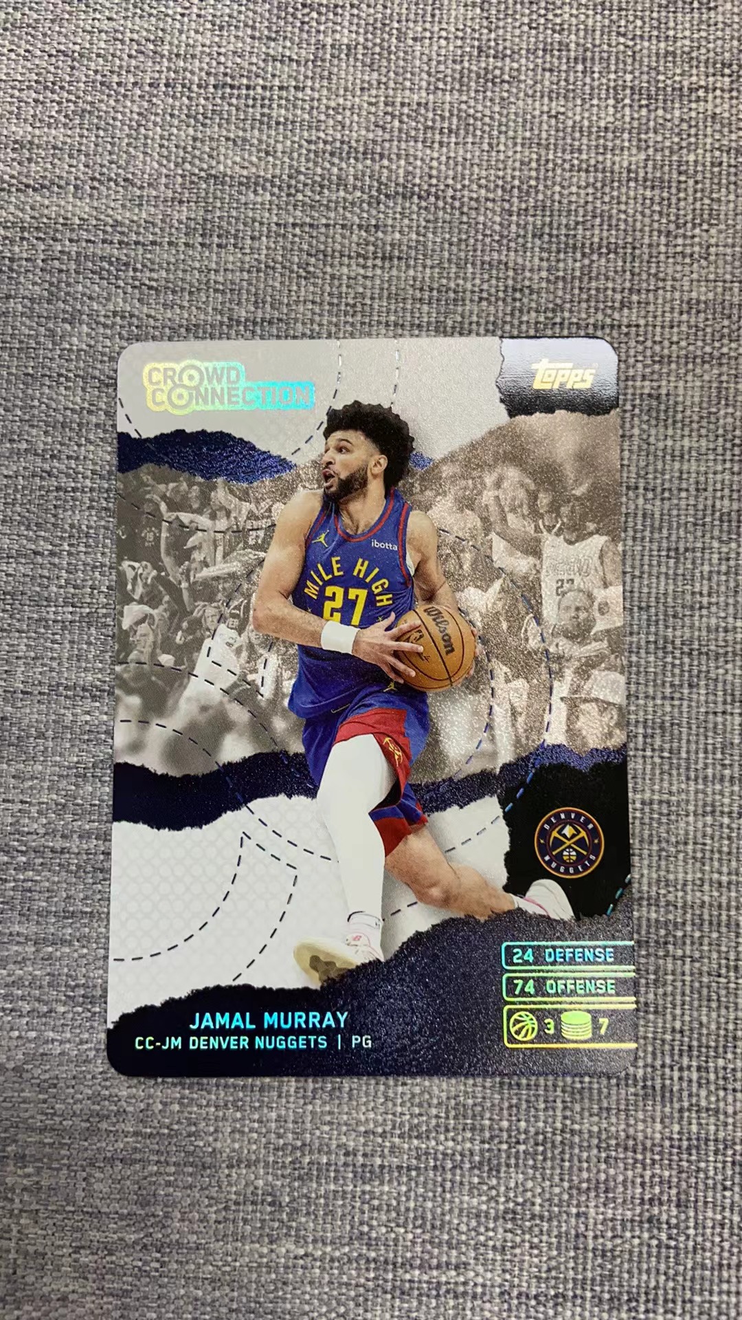 2025 Topps NBA MATCH ATTAX Jamal Murray 卡游 游戏版 贾马尔 穆雷 硬通货 凑套必备 收藏必备