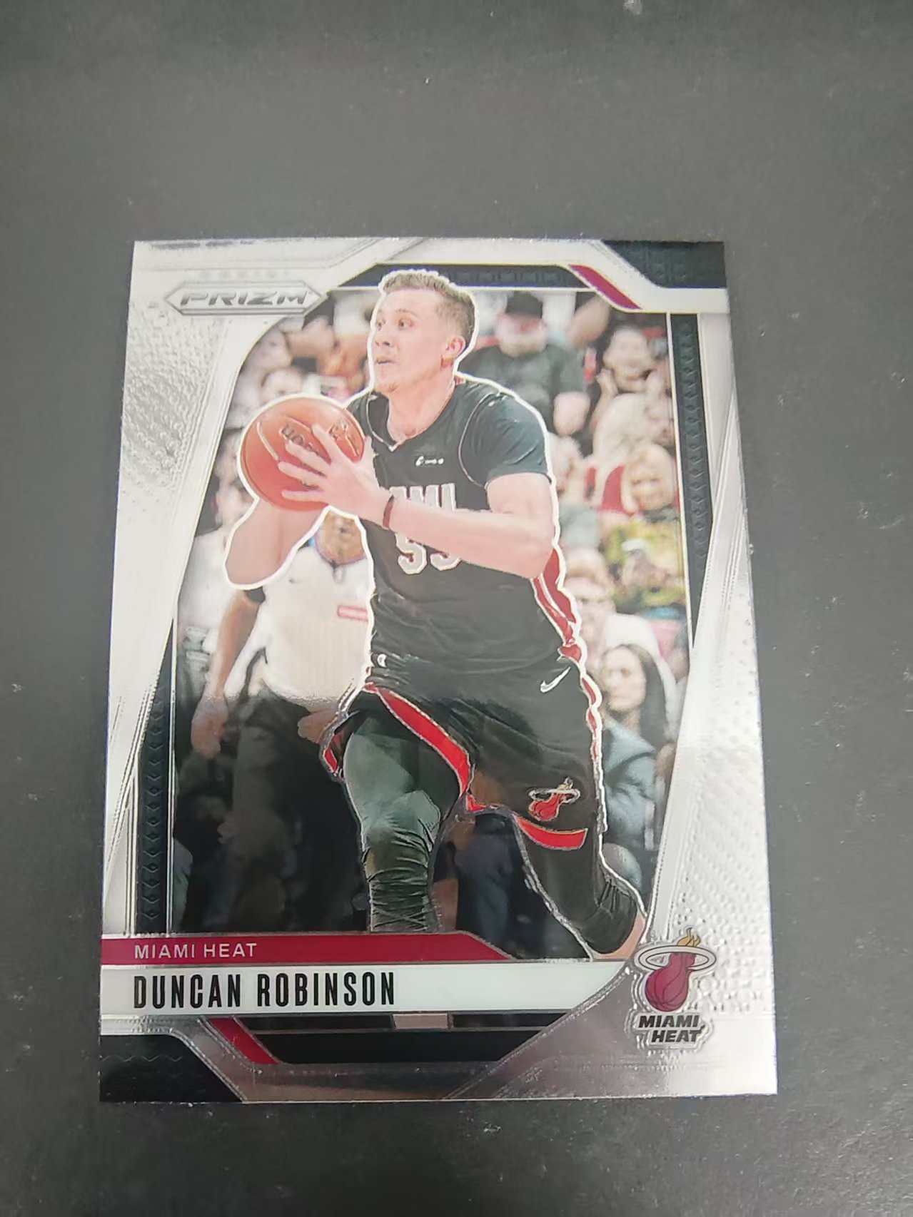 【可合并,不累计】2024-25 Panini Prizm Duncan Robinson 热火 邓肯 罗宾逊 PZ 划痕 边角瑕疵 #190