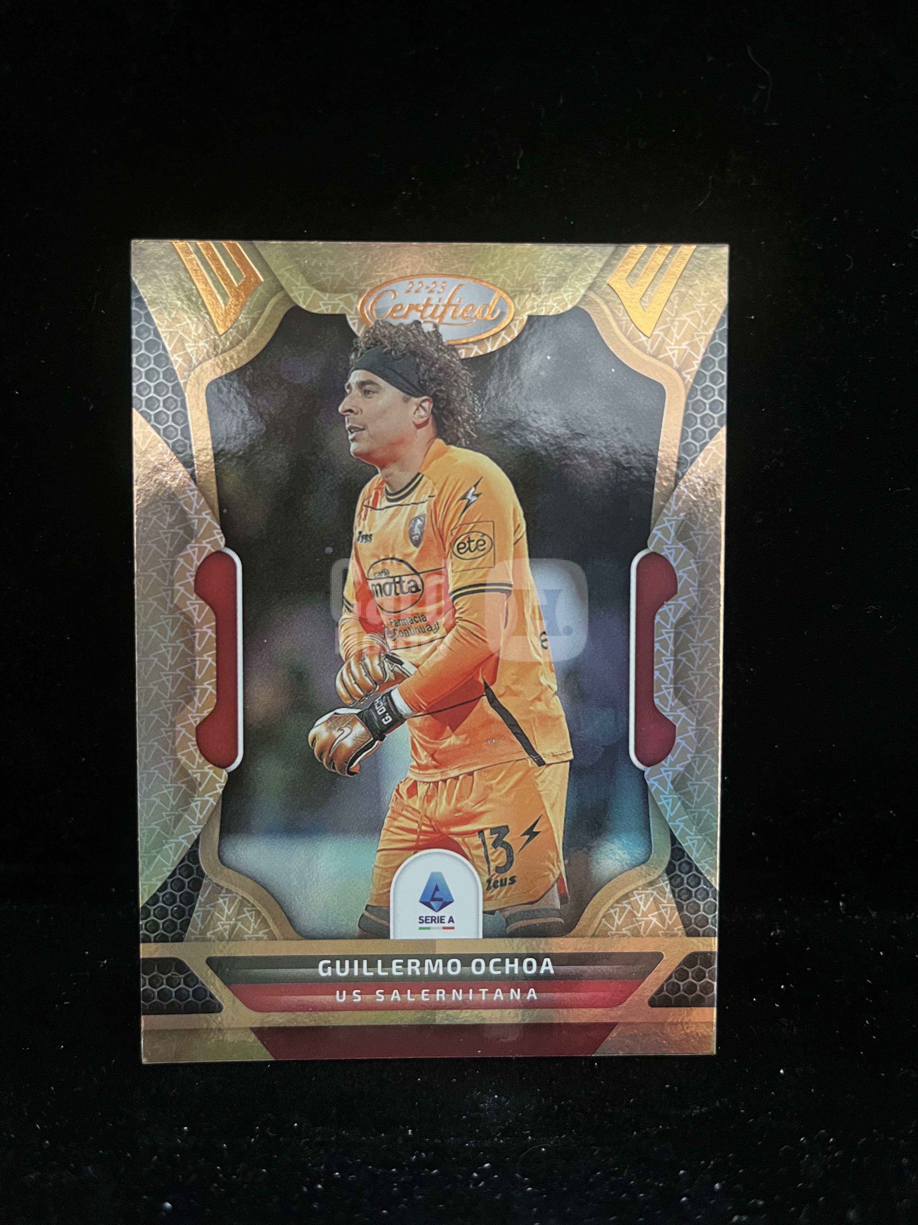 免费代拍 2022 Panini Certified 意甲 奥乔亚 Guillermo Ochoa 折射 卡品如图#D444