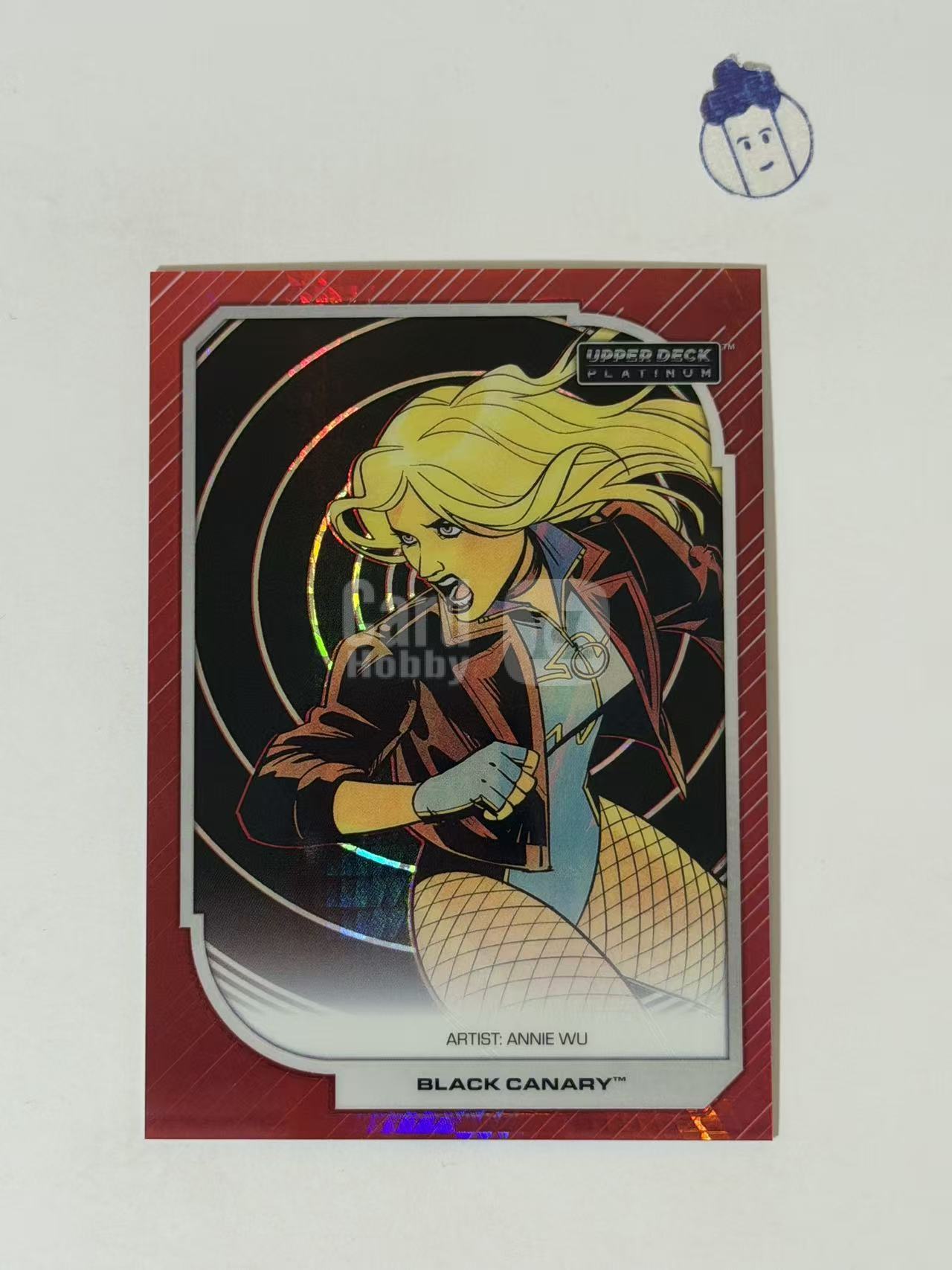 2026 Upper Deck Platinum DC 铂金 #80 Black Canary 黑金丝雀 005/199 红棱镜折 凑套 凑图鉴 收藏必备 卡品如图 cai