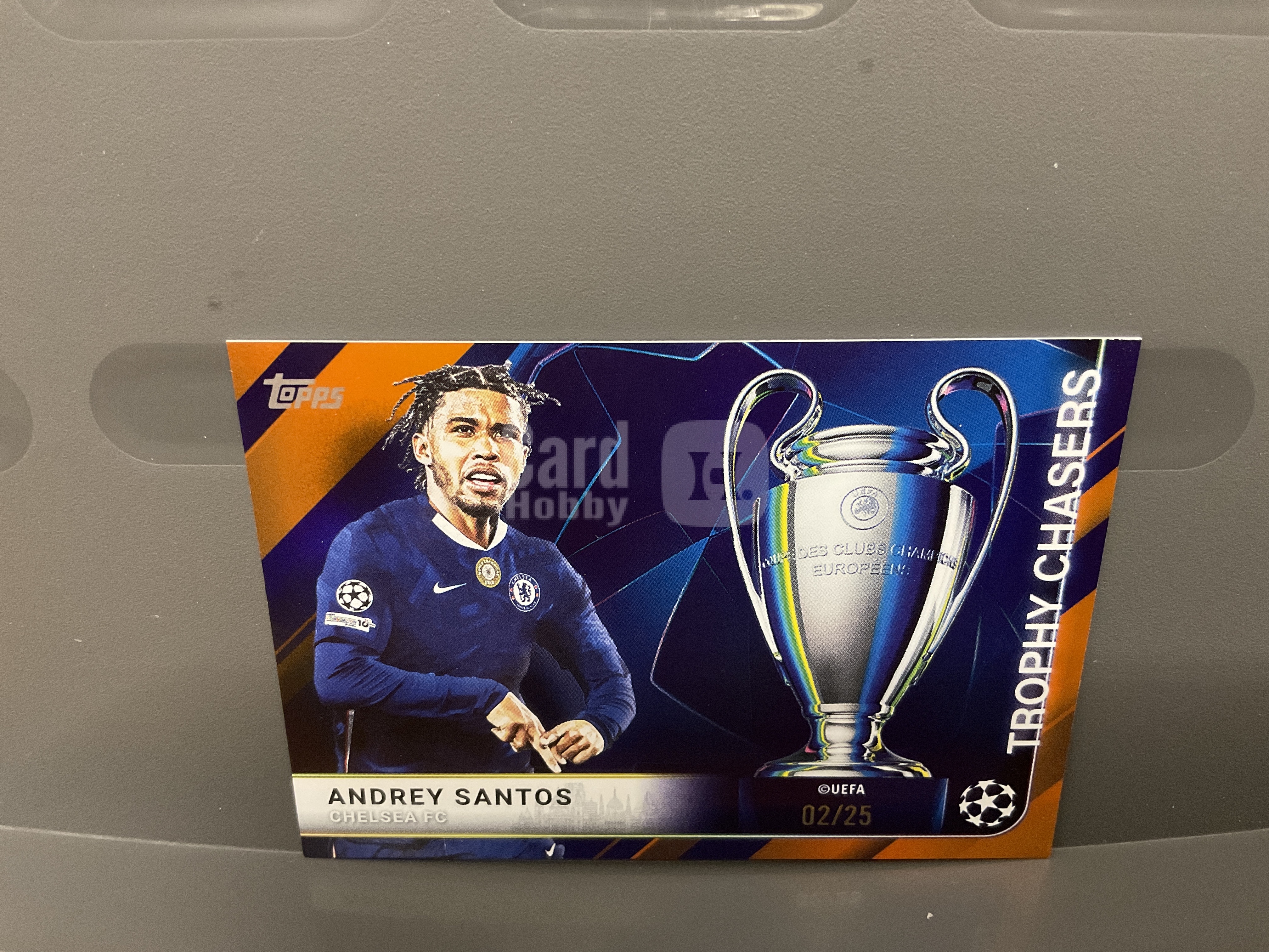 2026 Topps Topps Andrey Santos 25编 低编 切尔西 橙折 安德烈 欧战 AGF 奖杯追逐者 UCC 桑托斯
