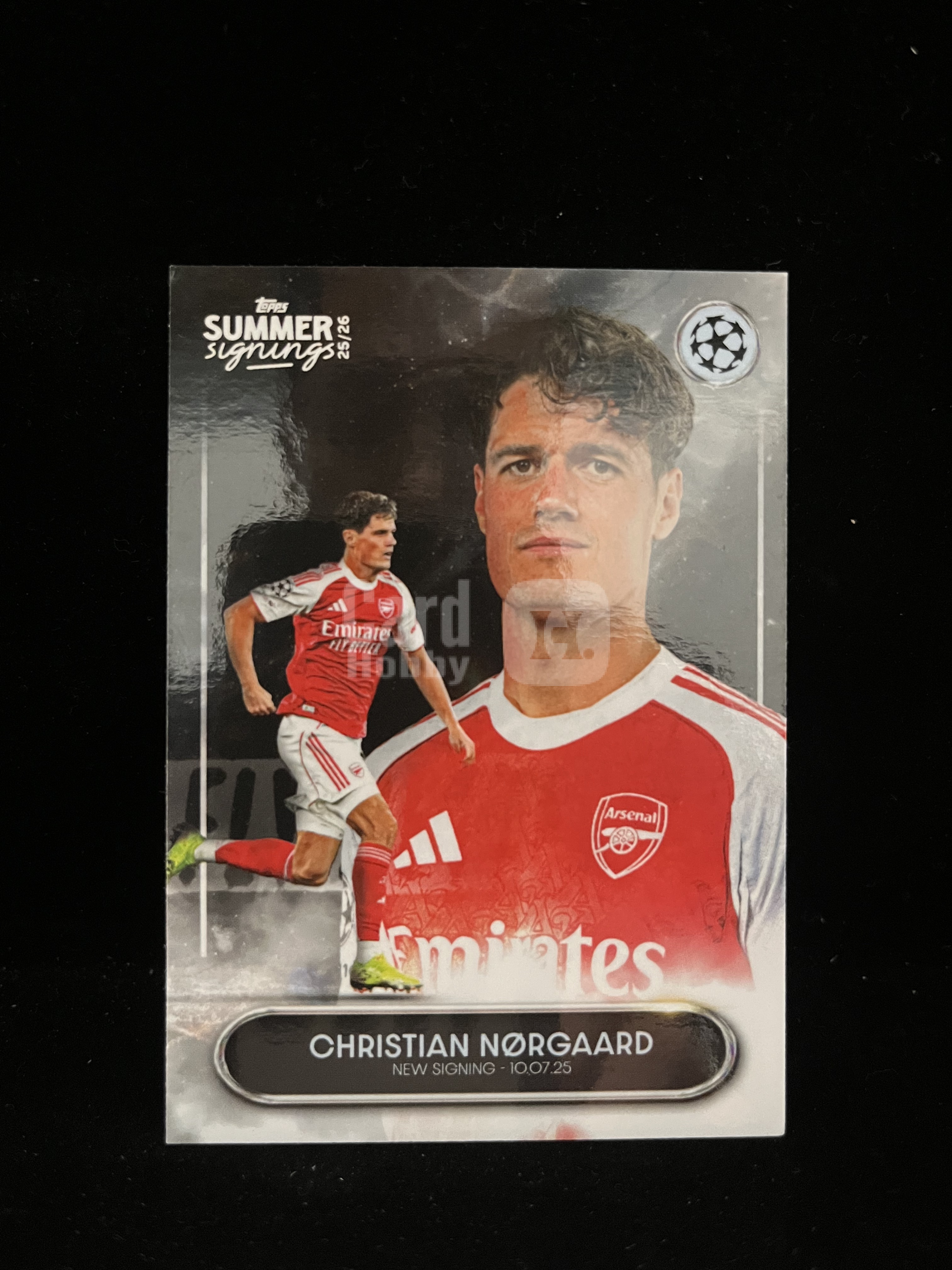 免费代拍 2025 Topps Summer Signings 欧冠 诺尔高 Christian Nørgaard 卡品如图#F485