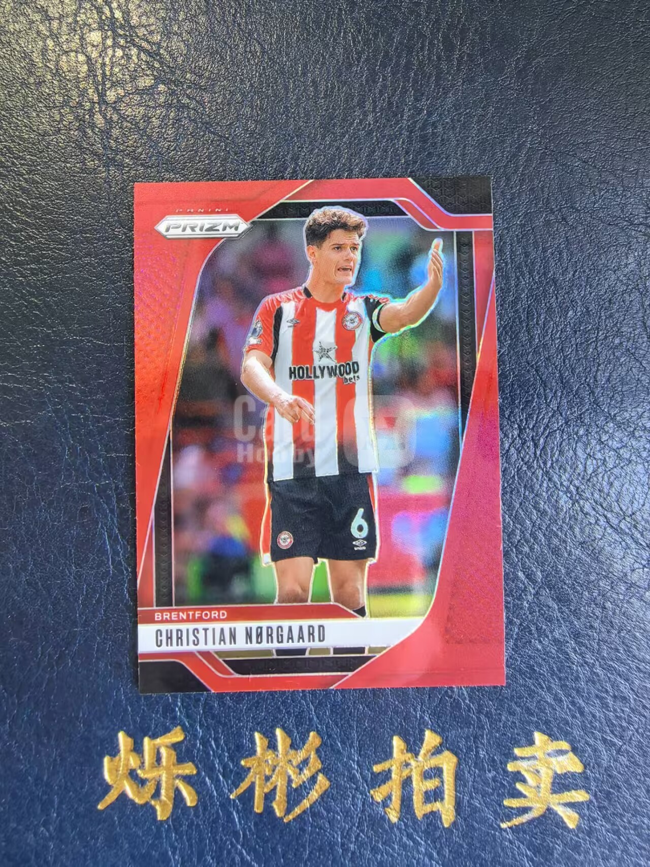 2024-25 Panini Prizm Christian Norgaard 【烁彬拍卖 0手续费】末年 英超 布伦特福德 诺尔加德 199 ...