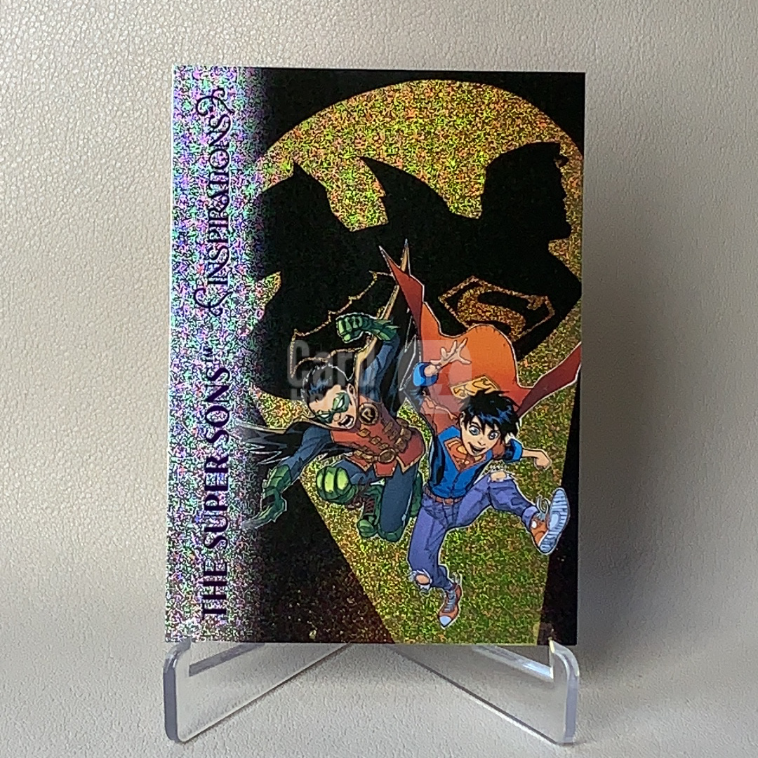 2026 Upper Deck Marvel (MCU) Inspirations The World of DC THE SUPER SONS 超凡双子 038/499编 紫锡箔折 品相如图 图总