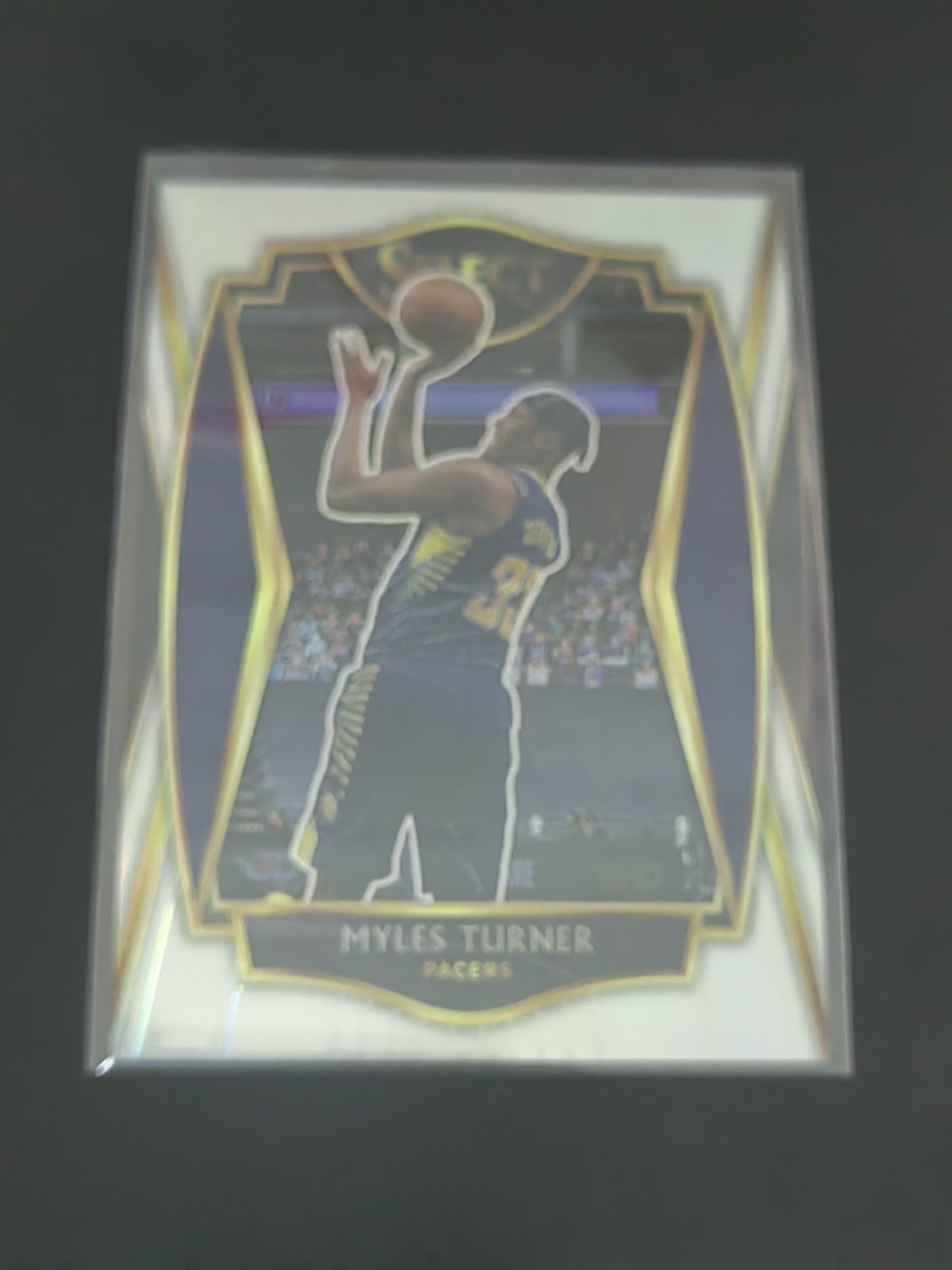 2021 Panini Select Myles Turner Select 迈尔斯・特纳 银折 步行者 篮 凑套 白边白角 不保卡品 卡品如图