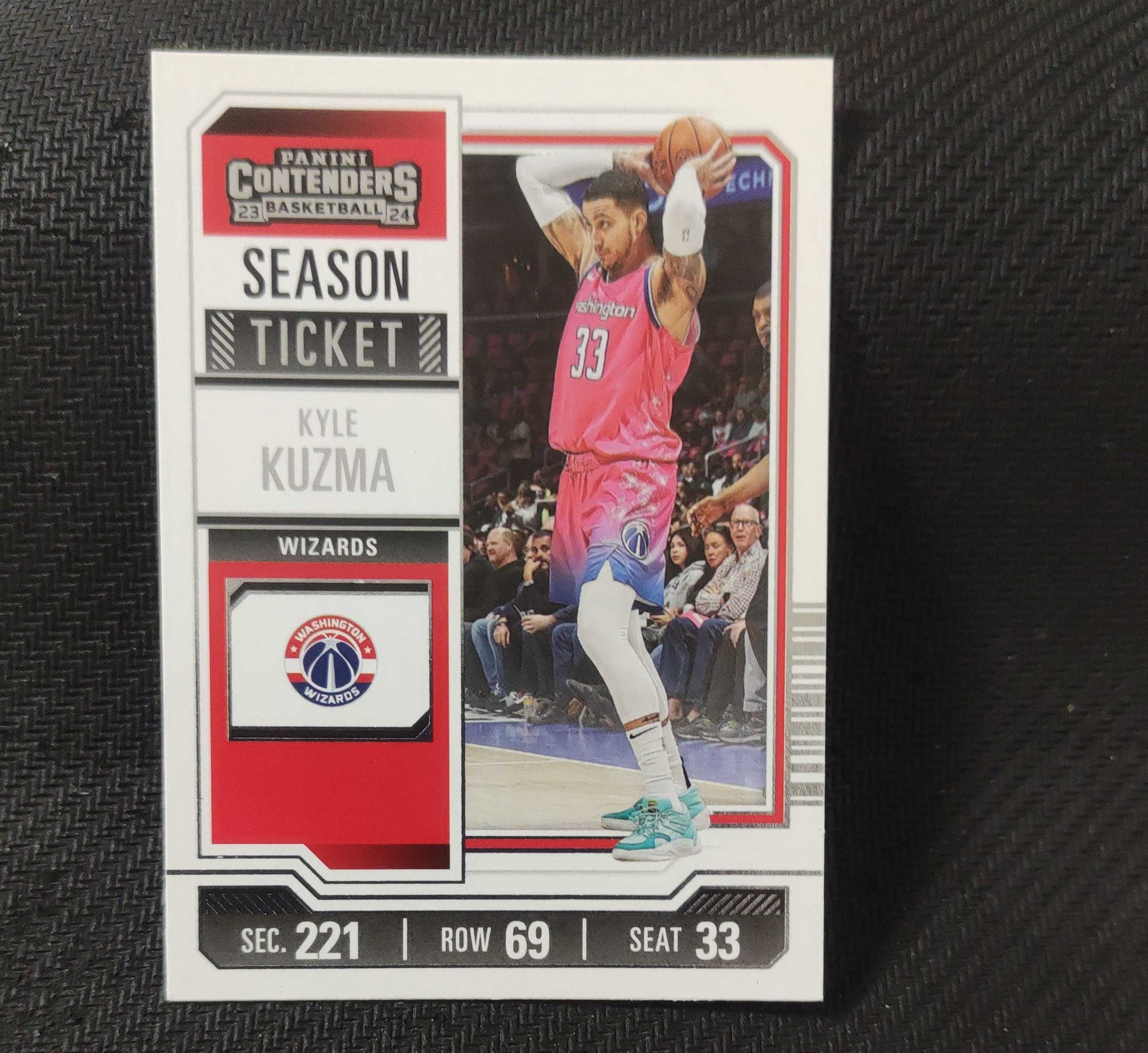 2023-24 Panini Contenders Kyle Kuzma 凯尔 库兹马 奇才队 no.32 凑套必备 可累计 回收球星卡