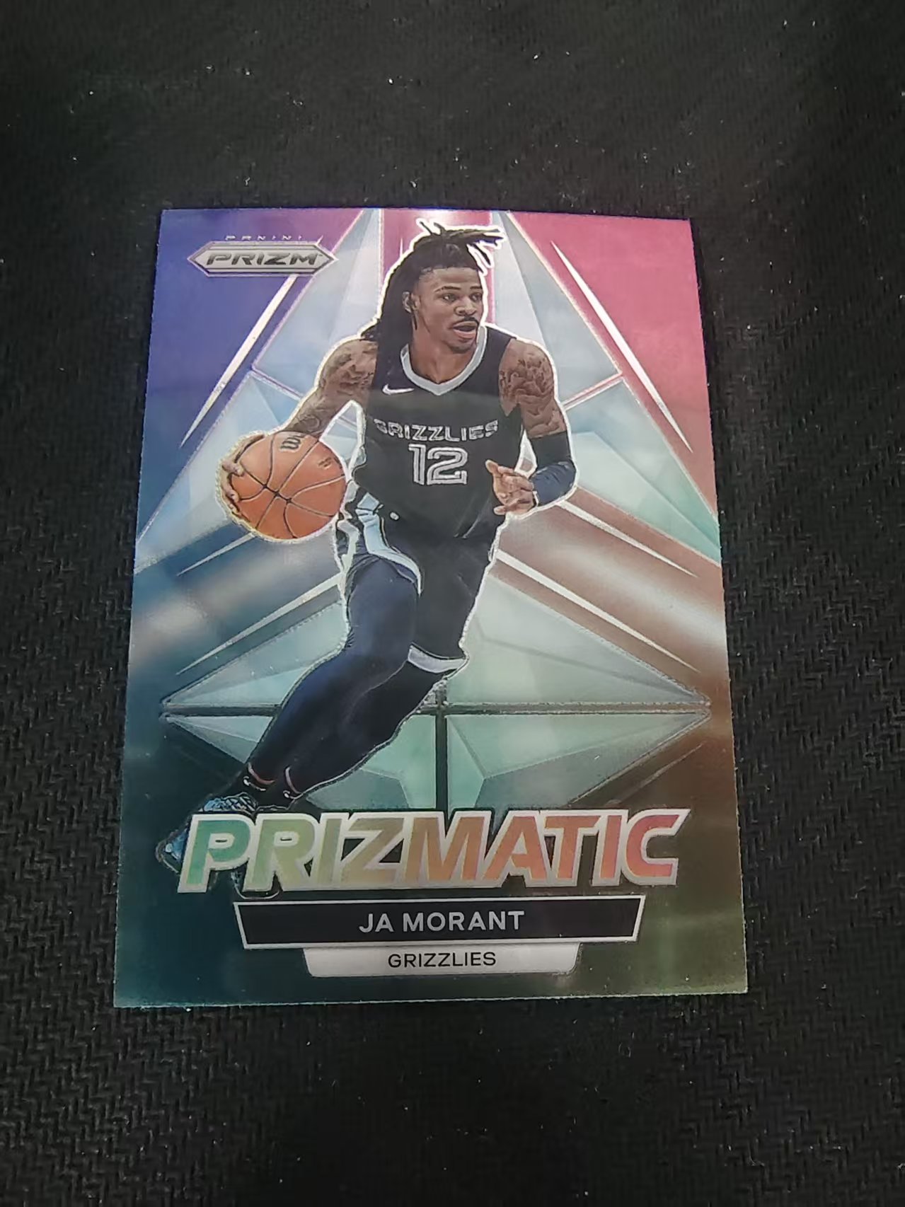 【可合并,不累计】2022-23 Panini Prizm Ja Morant 贾 莫兰特 灰熊 棱镜特卡 PZ 划痕 边角微瑕 介意勿拍 #13