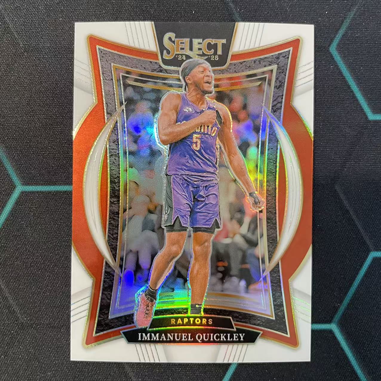 2024-25 Panini Select Immanuel Quickley 【阿福代卖】 伊曼纽尔 奎克利 猛龙 白折 149编 收藏必备 (行行行)