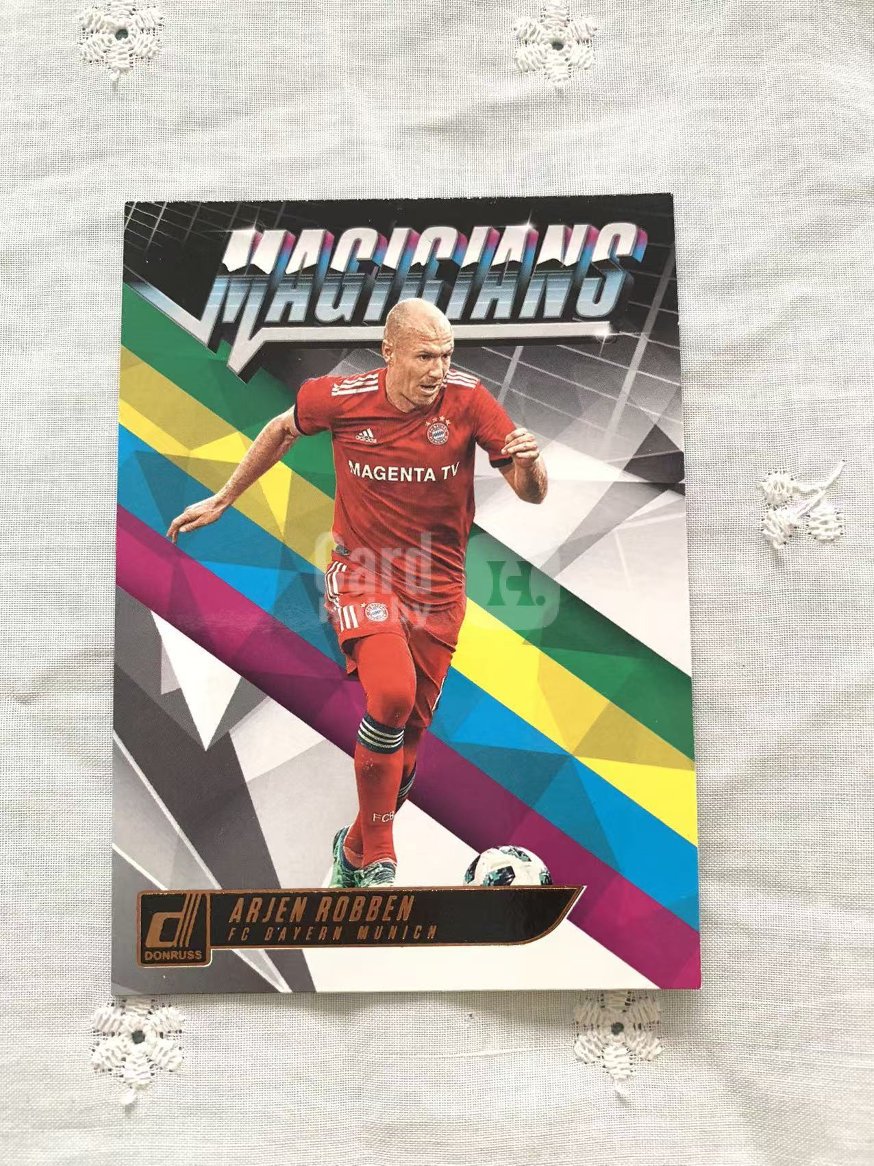 Arjen Robben 罗本 魔术师特卡 2018-19 Panini 杜蕾斯Donruss 拜仁 Bayern Munche 威武