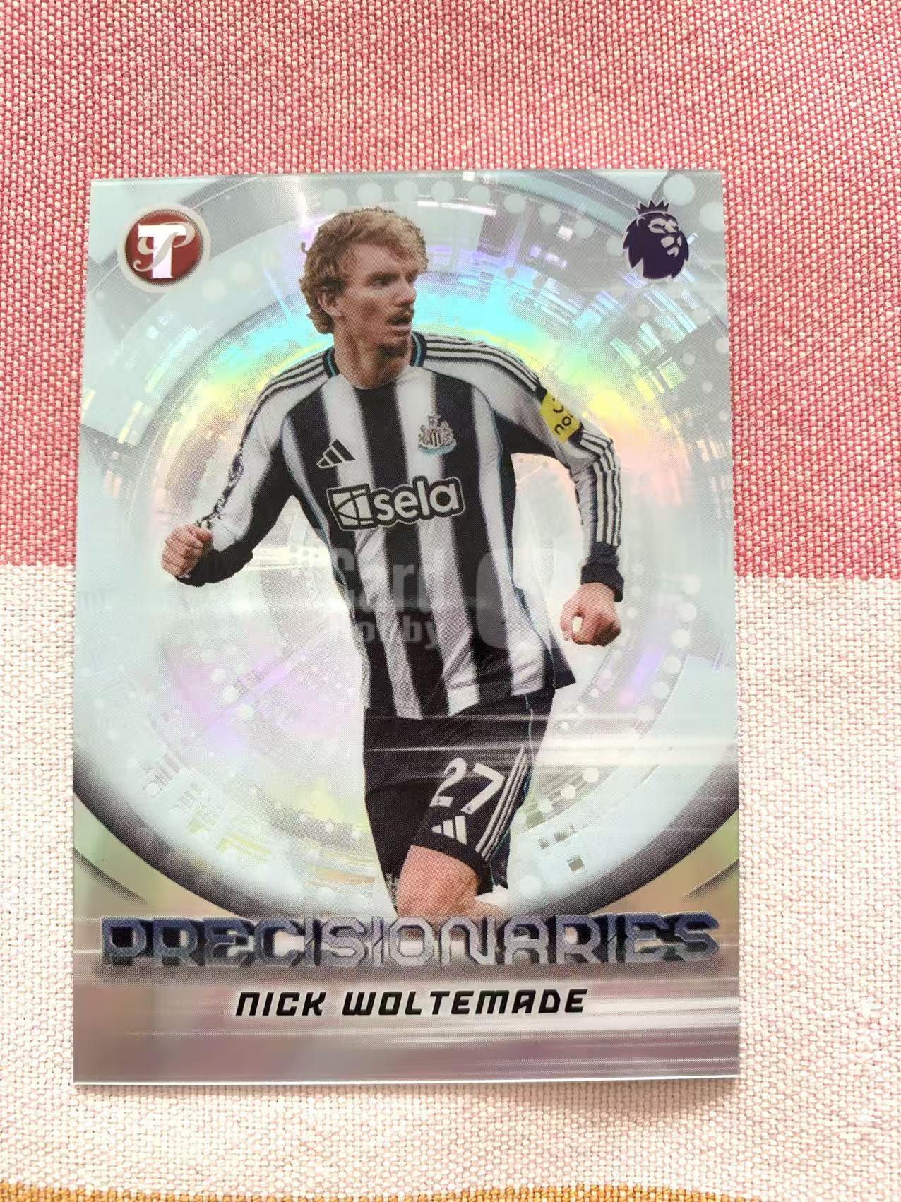 2026 Topps Pristine 英超 太古 Nick Woltemade 沃尔特马德 银折 折射 纽卡斯尔联 万物