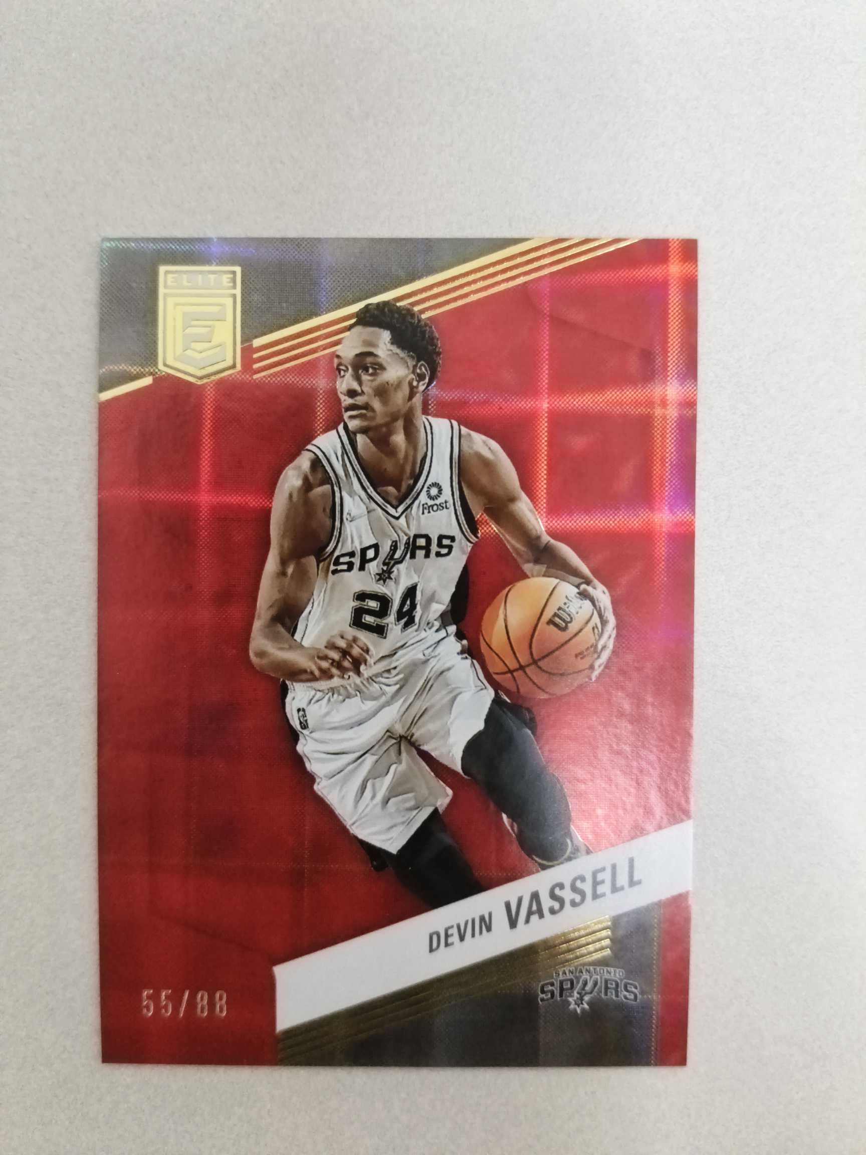 2022-23 Panini Elite Devin Vassell 德文 瓦塞尔 马刺 精英 88编 文班亚马队友