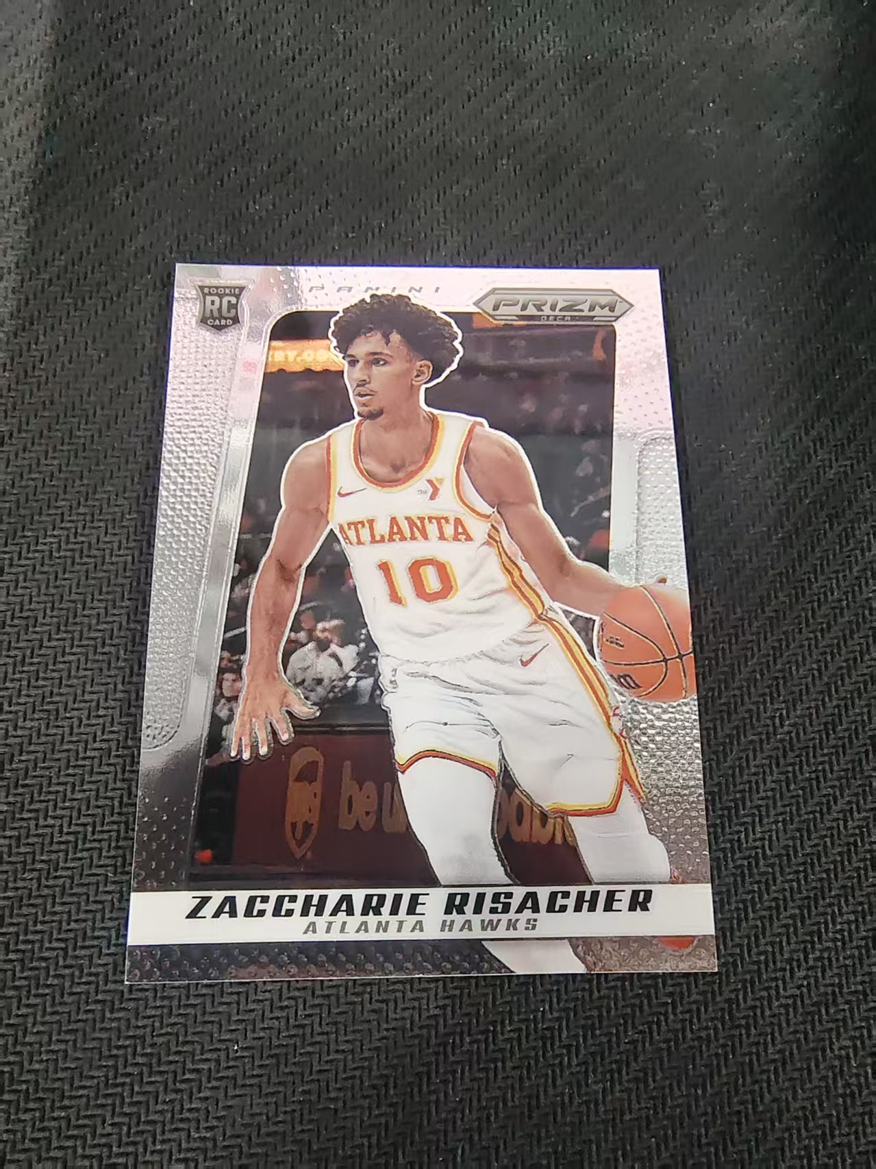【可合并,不累计】2024-25 Panini Prizm Zaccharie Risacher DECA 扎卡里 里萨谢 老鹰 新秀 RC 复刻 PZ 划痕 边角瑕疵 #76