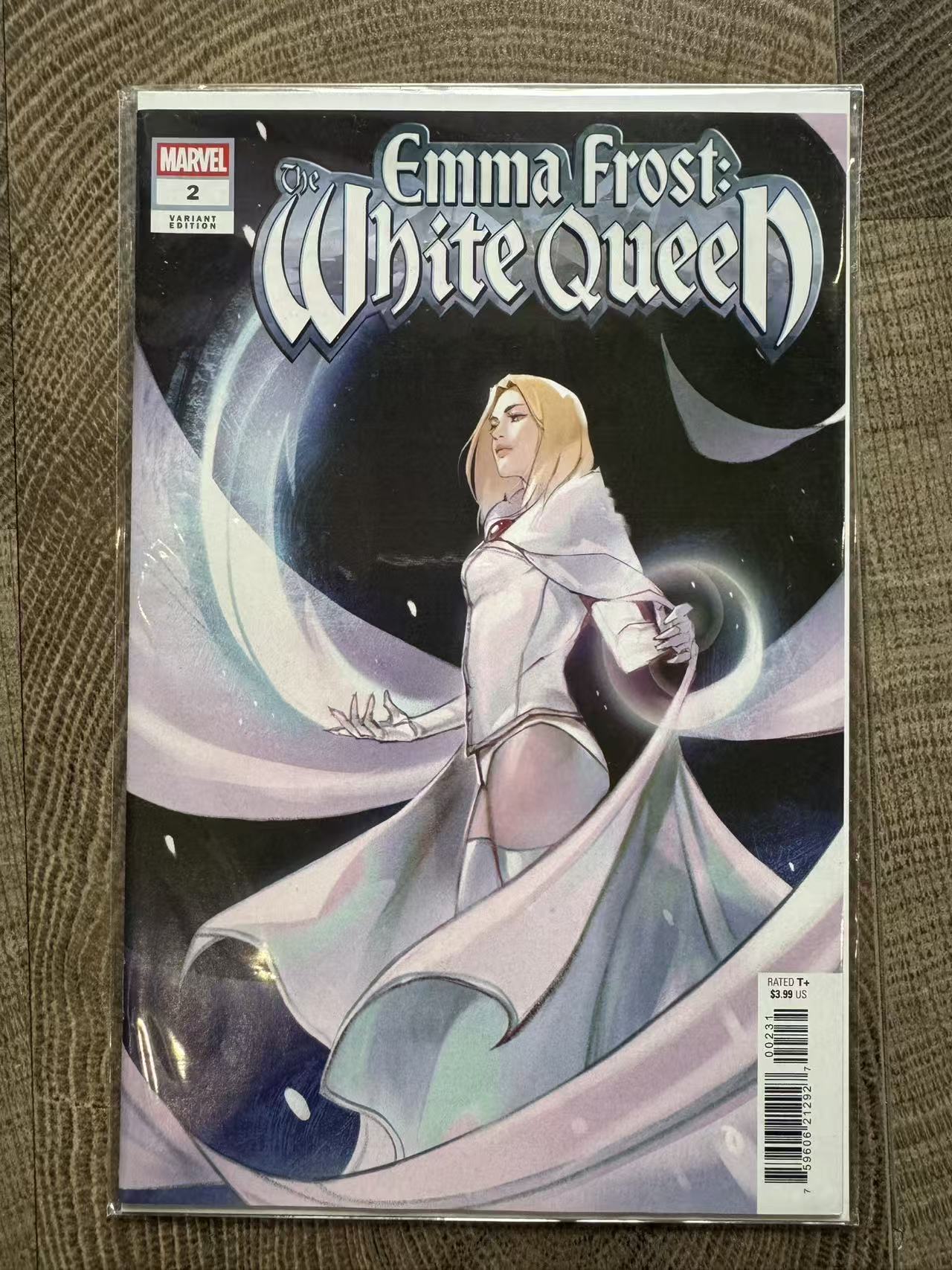 2025 Marvel 美漫 期刊杂志 白皇后 官方漫画 美漫期刊 杂志书刊 变体、贸易、小标 带膜带背板