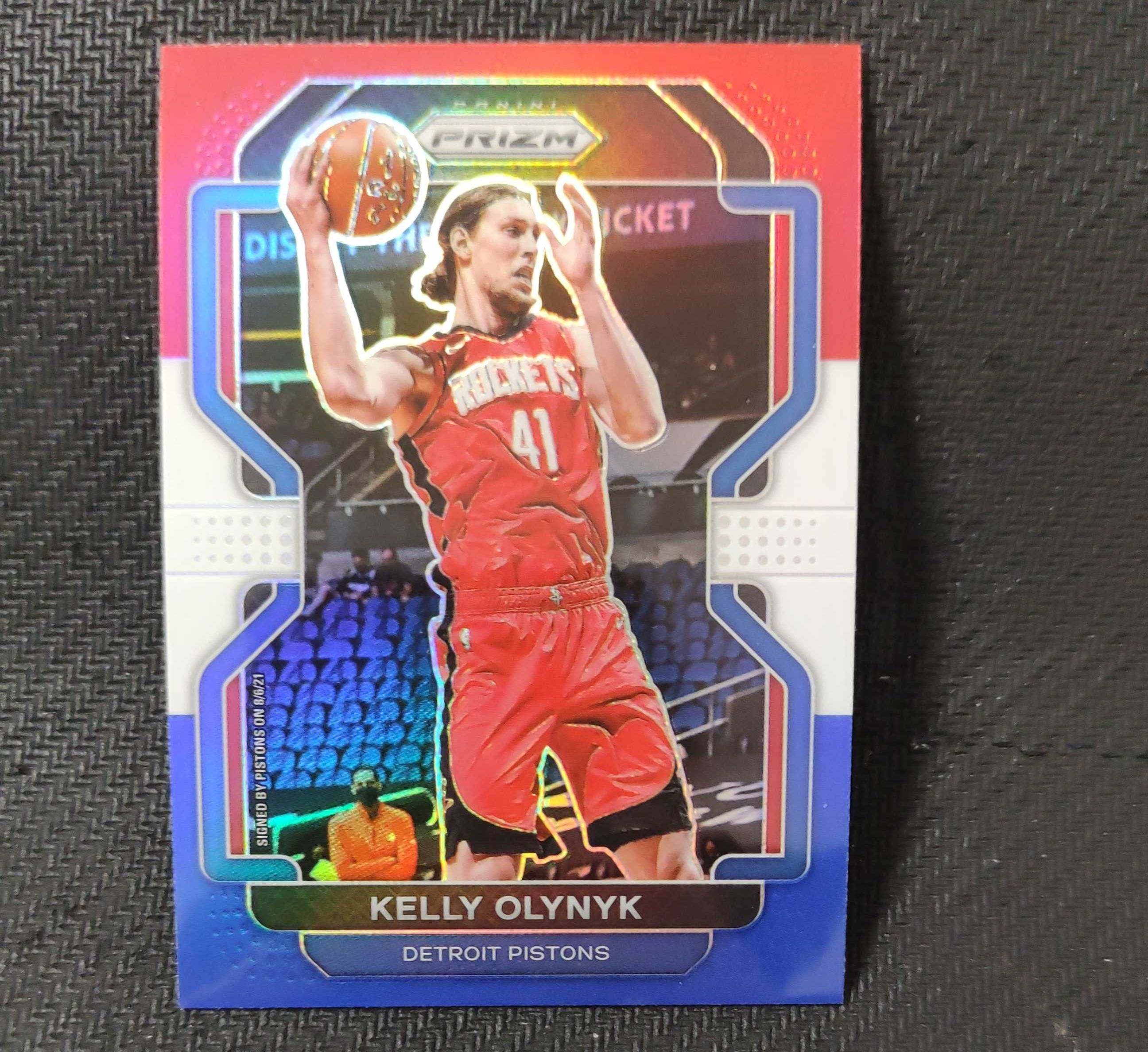 2021-22 Panini Prizm Kelly Olynyk 奥利尼克 三色折 折射 活塞队 收藏必备 可累计 接代拍