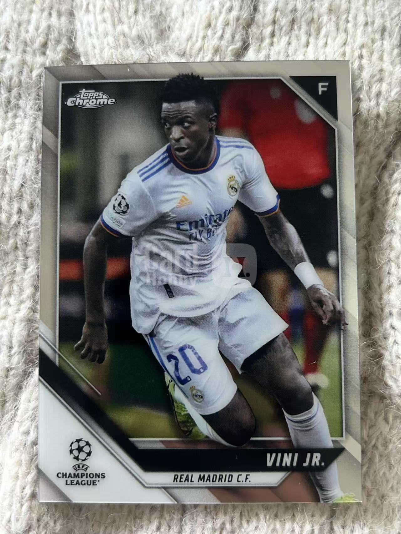 2024 Topps UEFA Champions League Vini Jr. 欧冠 - 维尼修斯 - 皇马锋线核心,速度盘带顶级,欧冠决赛破门建功,边路爆点,凑套必备