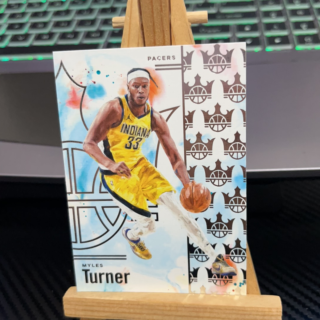 2024-25 Panini Court Kings Myles Turner 迈尔斯 特纳 步行者 油画系列 卡品如图 凑图必备 值得收藏!免费代卖!