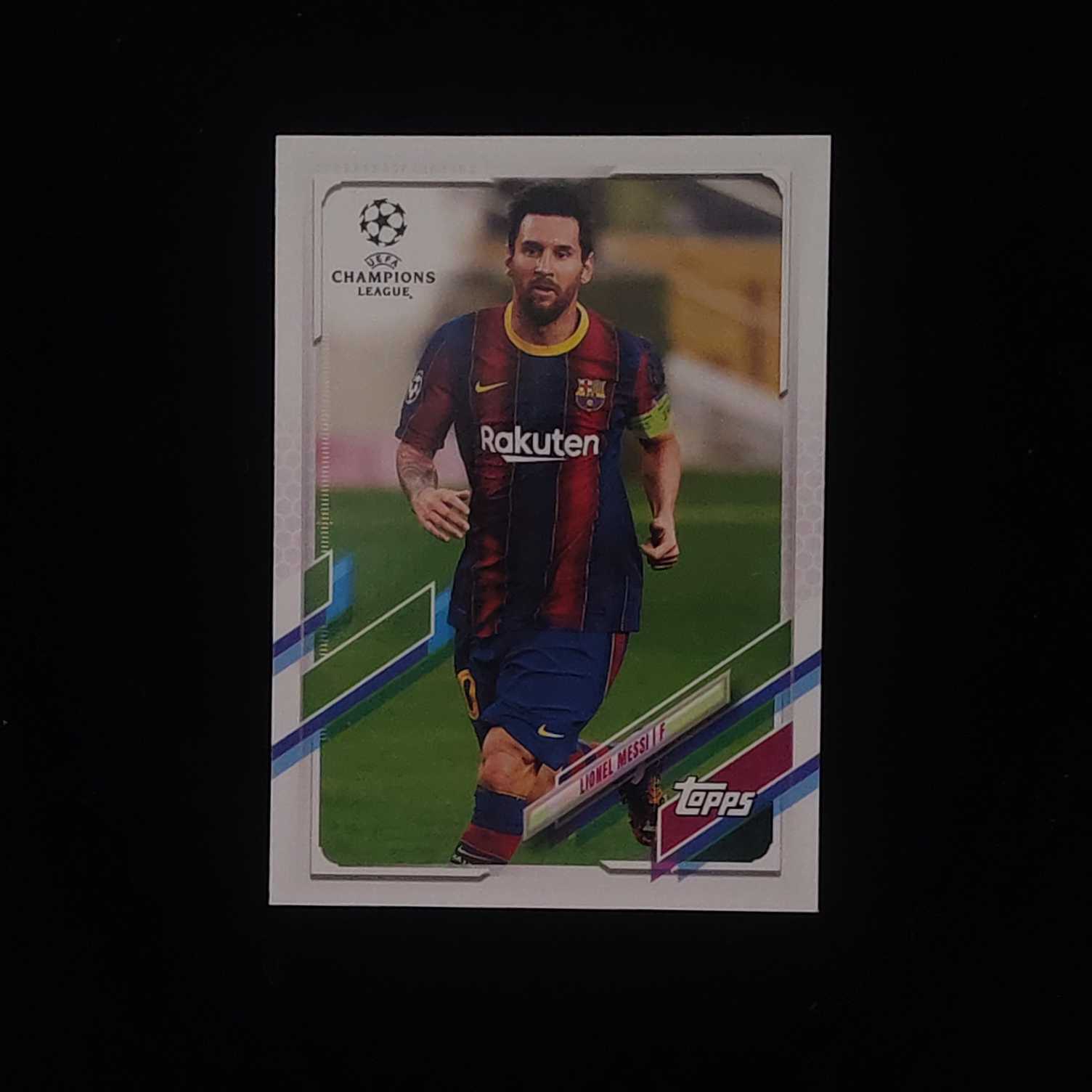 2021 Panini UEFA Champions League Lionel Messi 欧冠 樱花 球王 巴萨 巴塞罗那 梅西 base 卡品如图 收藏必备