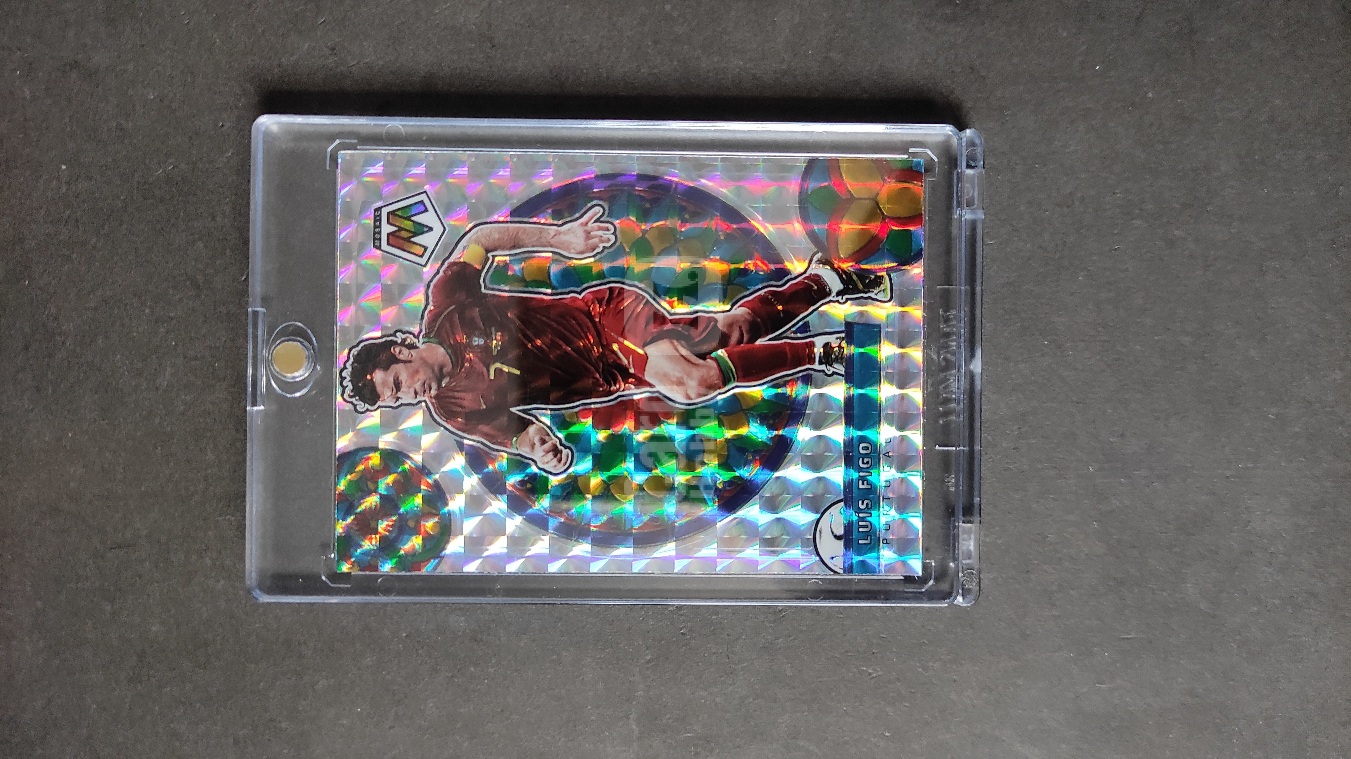 2021-22 Panini Mosaic luis Figo 【进击卡社】世界杯之路 葡萄牙 路易斯 菲戈 教堂特卡 文艺复兴 折射 大比例 SSP 箱货 收藏投资必备