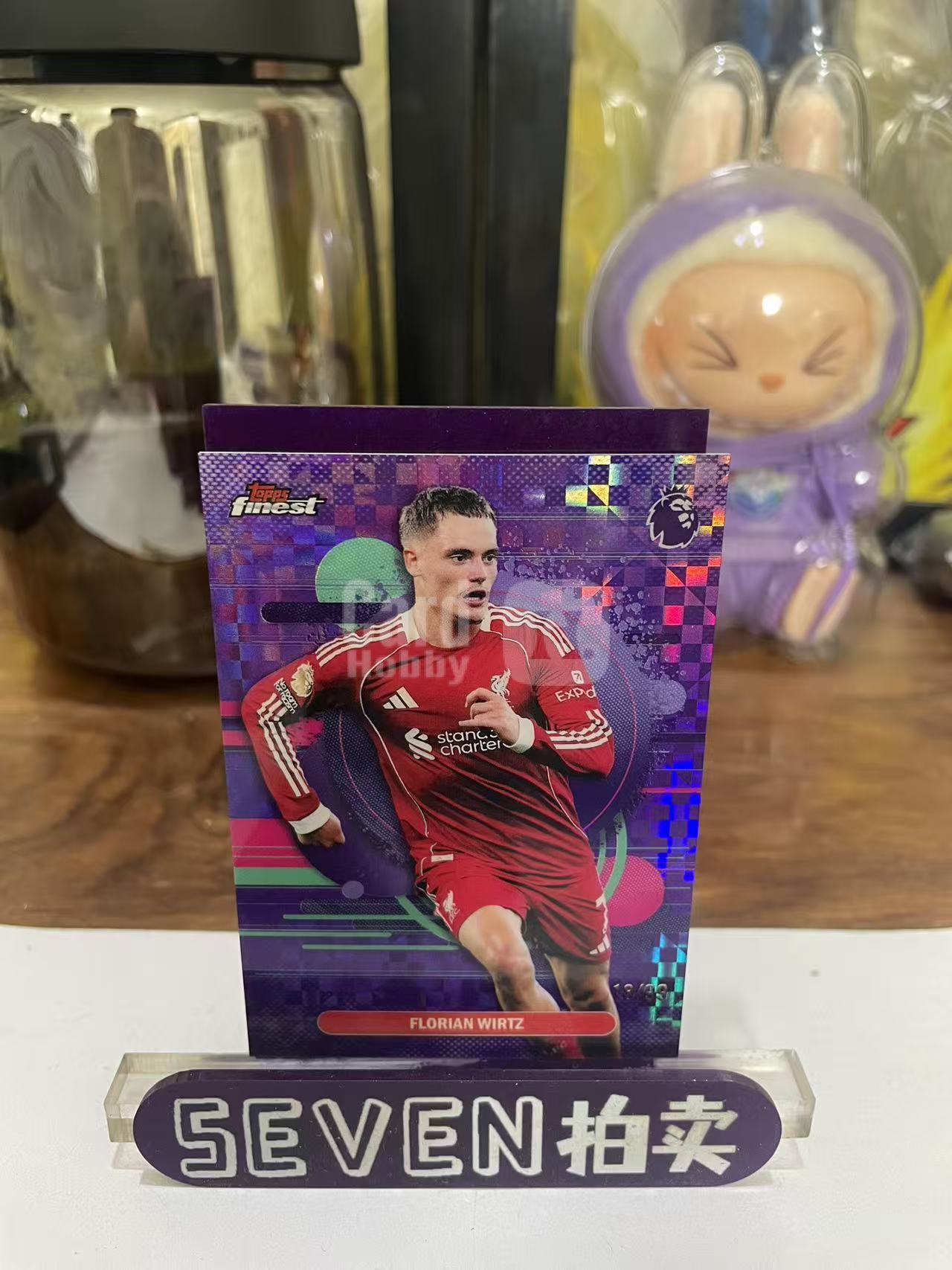 2026 Topps Finest Florian Wirtz 【seven拍卖】利物浦 维尔茨 18/99 卡品如图 细节如图 钟