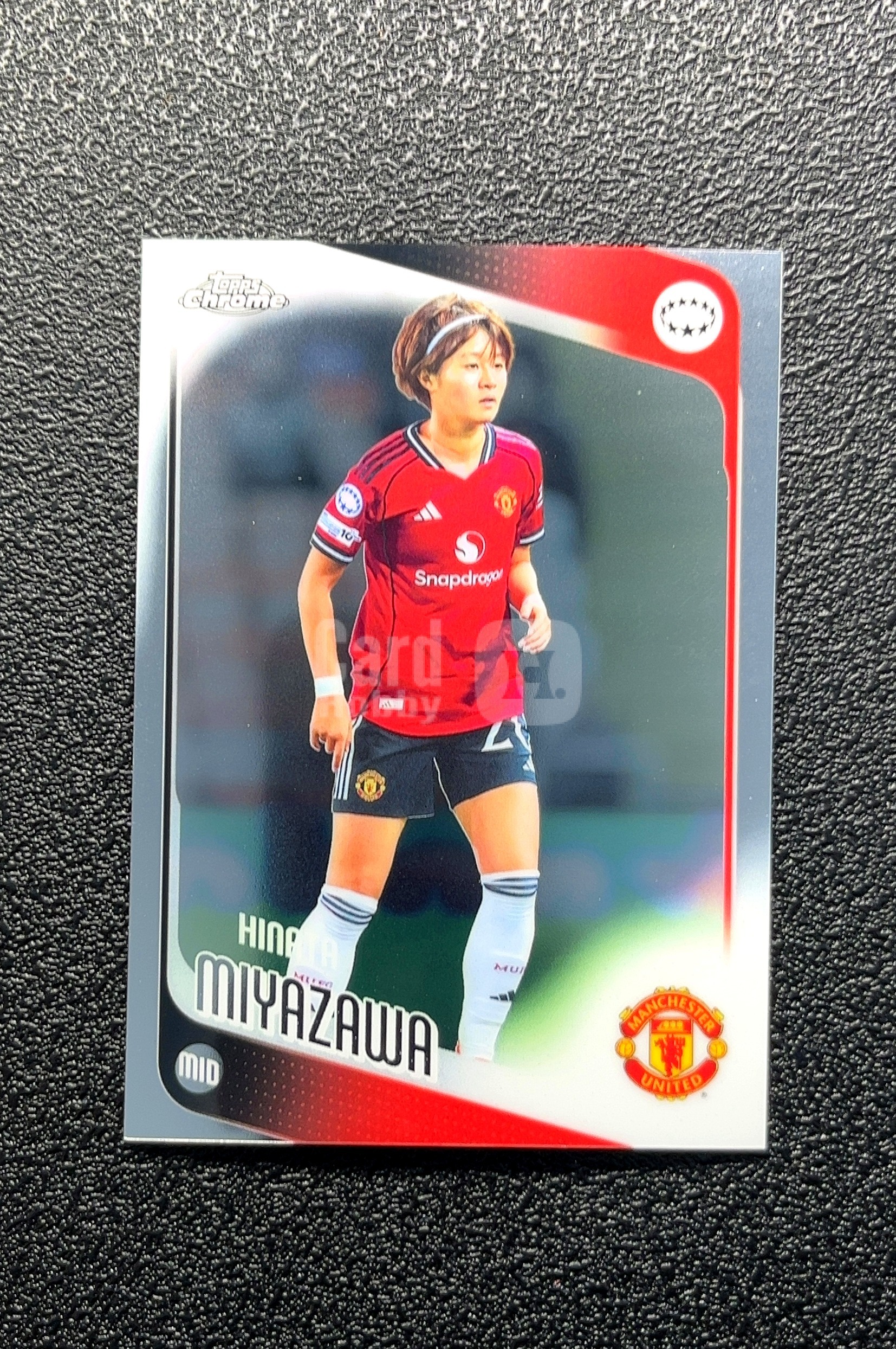 【小白1%代卖】2026 Topps Chrome Hinata Miyazawa 宫泽日向 卡品如图 高价值 #91 Manchester United Women 曼联女足 0014#352