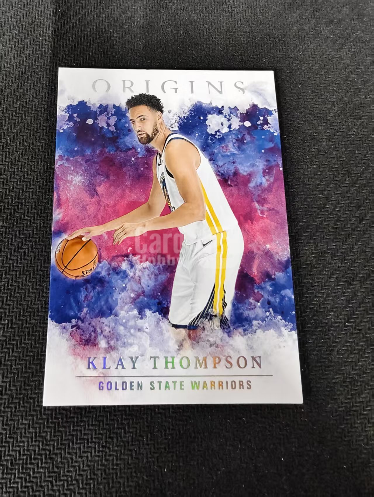 【可合并,不累计】2020-21 Panini Origins Klay Thompson 勇士 佛祖 克莱 汤普森 起源 闪卡 轻印 边角瑕疵 #52