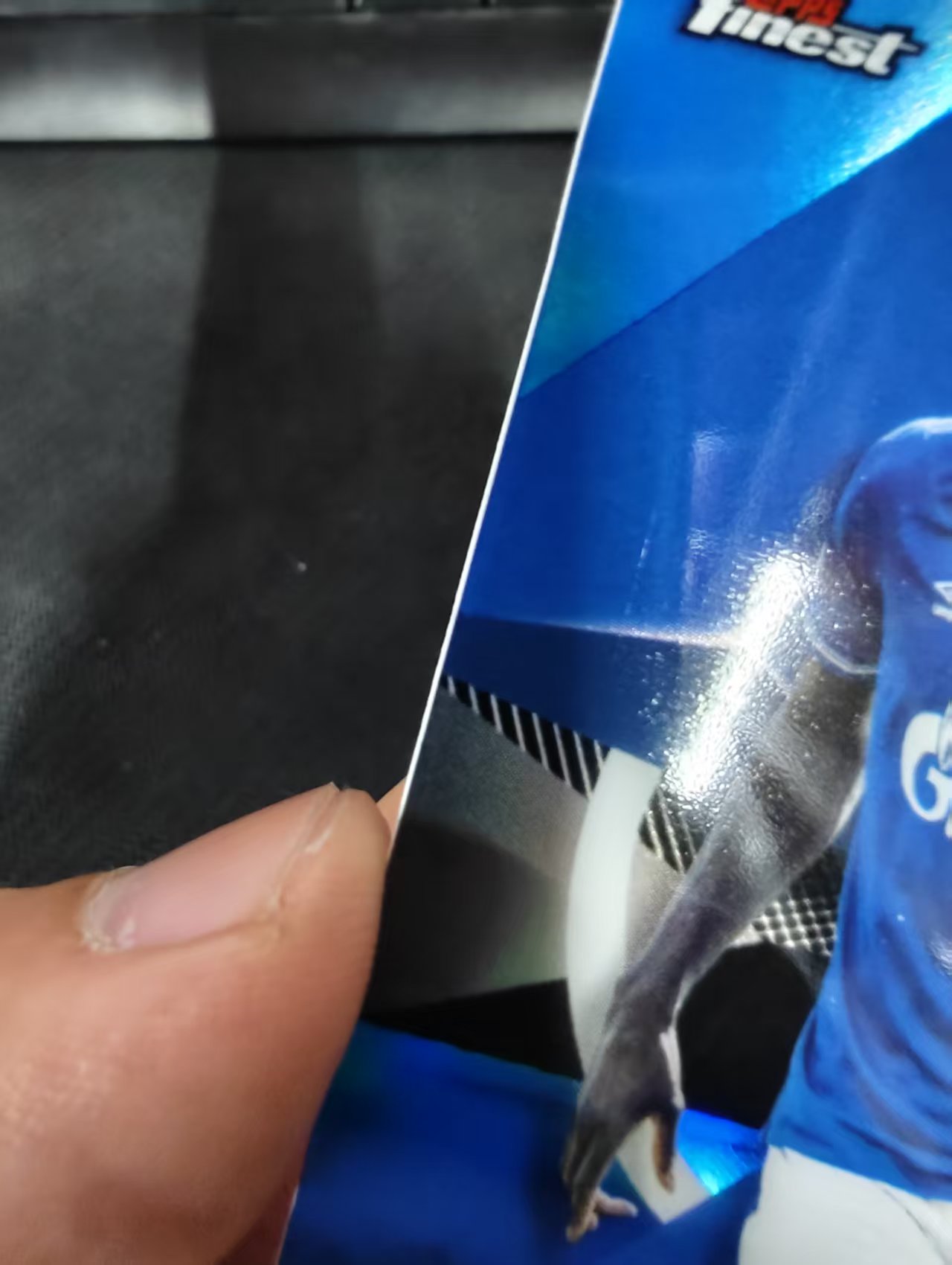 【可合并,不累计】2021 Topps finest 德甲 salif sane 沙尔克04 萨内 蓝折 150编 瑕疵如图