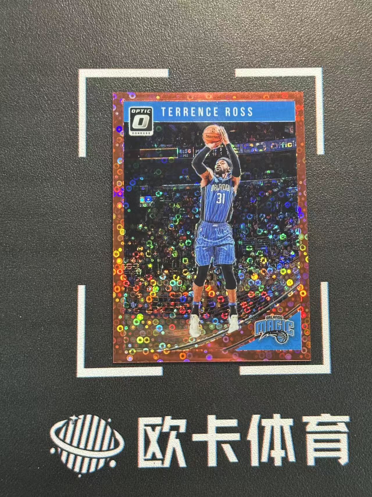 2018-19 Donruss Optic Terrence Ross 【欧卡体育】杜蕾斯op 特伦斯 罗斯 85编 红泡泡折 魔术 卡品如图(YDD)