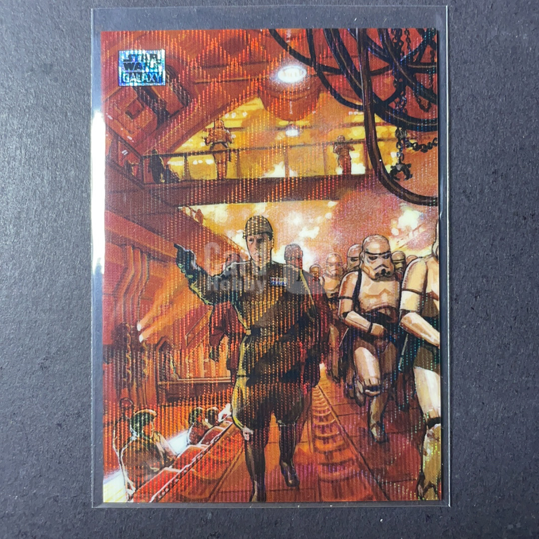 2025 Topps Star Wars 星球大战 皮耶特上将和风暴冲锋部队 风暴兵 base波纹折射99编 序号35 2025 Topps Chrome星战银河Galaxy系列