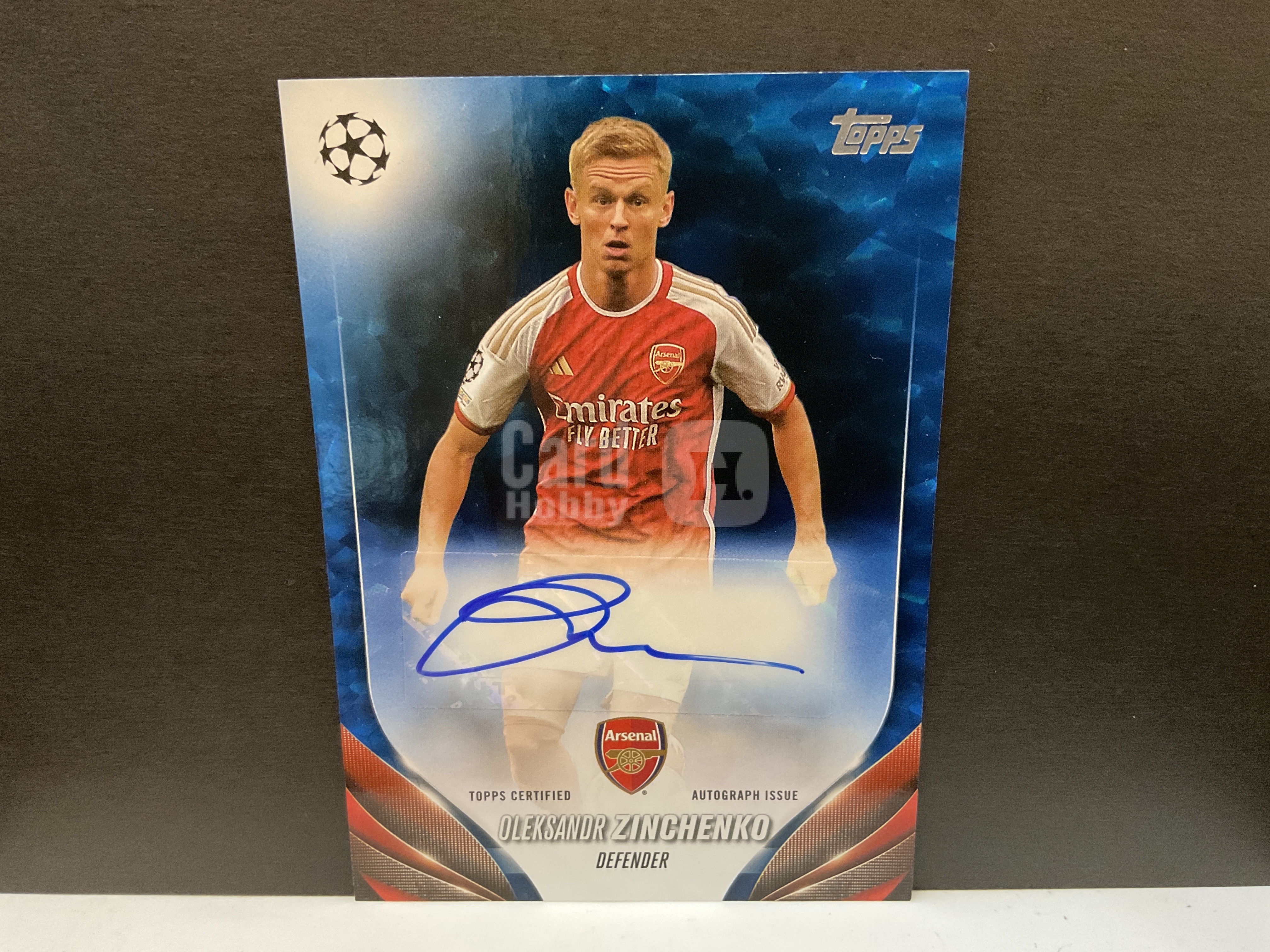 2024 Topps Topps Oleksandr Zinchenko 99编 签字 津琴科 阿森纳 欧战 乌克兰 UCC