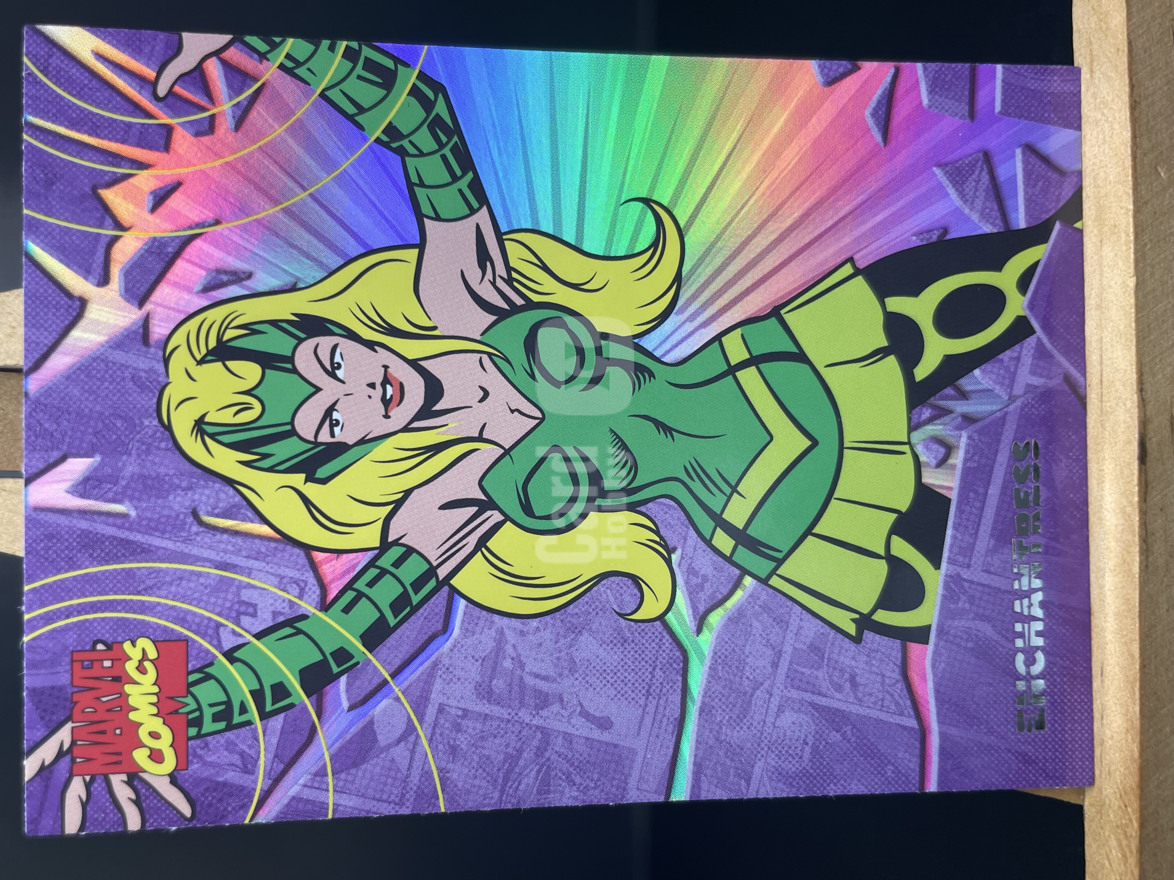 (T2)2023 漫威 FINDNG CARD MARVEL 折射 魅惑魔女 实卡好看 收藏凑套必备 卡品如图 !!!