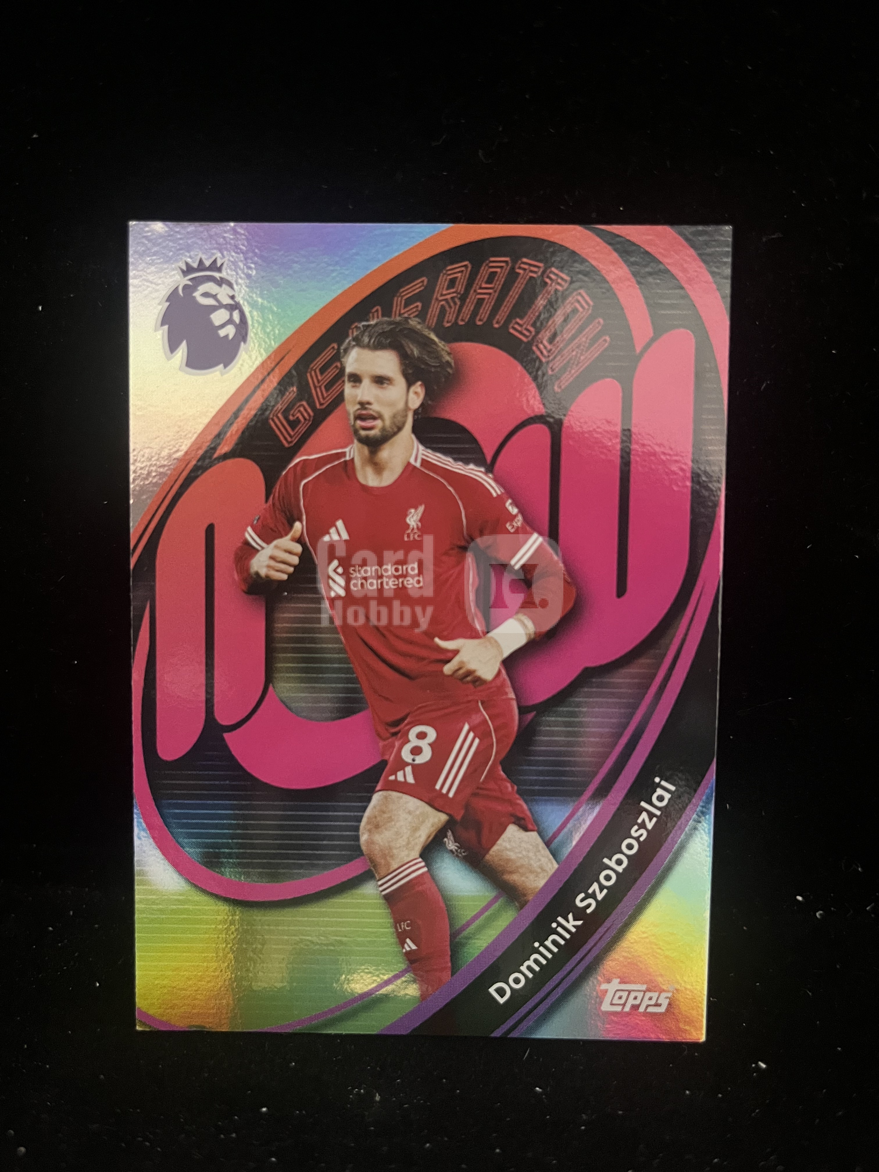 免费代拍 2025 Topps Premier League 英超 索博斯洛伊 Dominik Szoboszlai 折射 卡品如图#F802