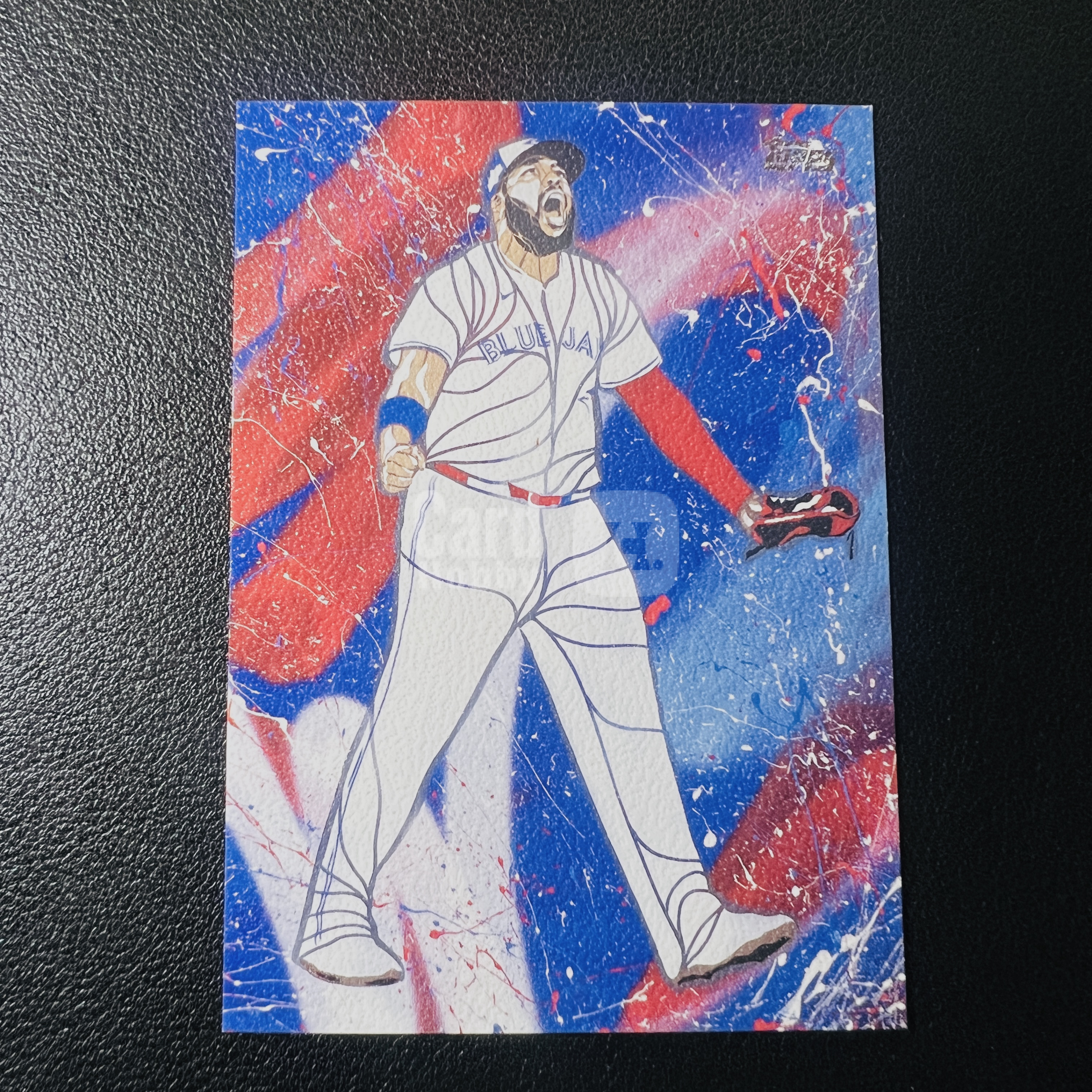 【鲨鱼代卖】2026 Topps Update Series 棒球 Vladimir Guerrero Jr. 小格雷罗 多伦多蓝鸟 Matt Szczur Art 艺术特卡 插画 超大比例 SSP 1:3968 细节看图 FY3102